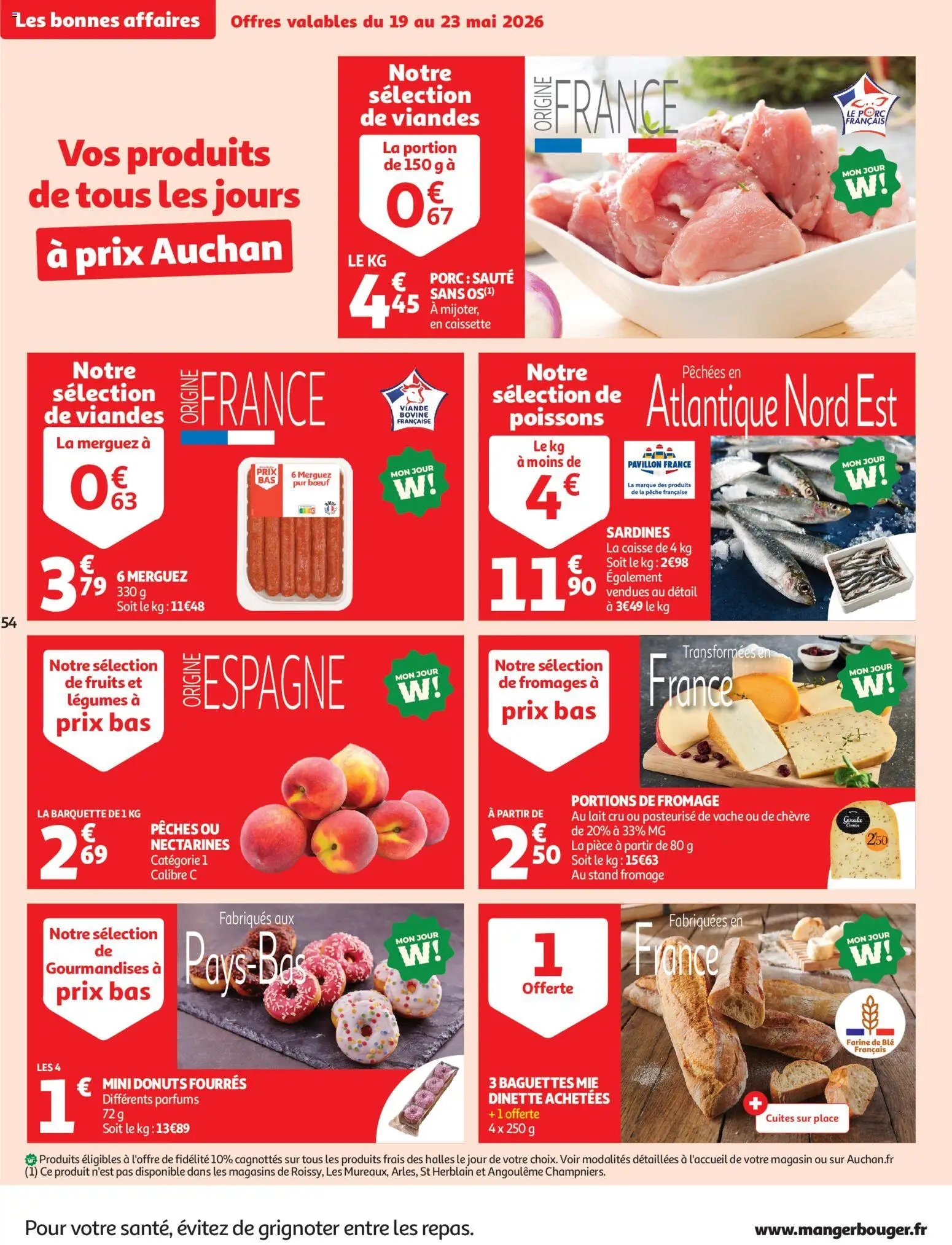 Auchan Fête des mères hypers