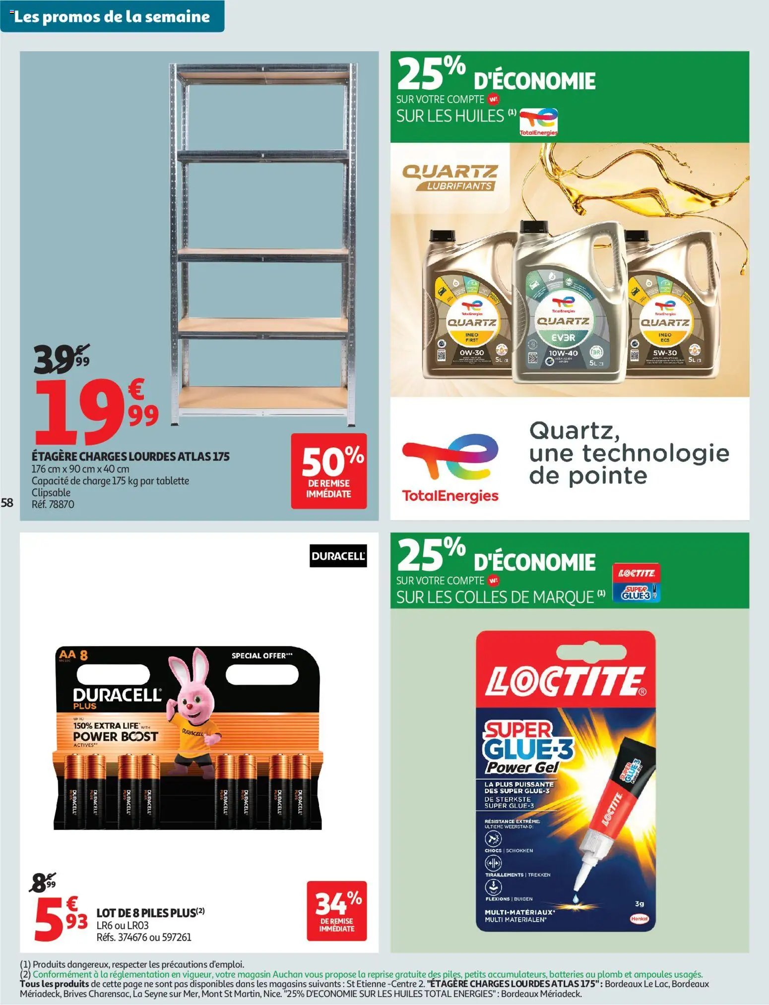 Auchan Fête des mères hypers