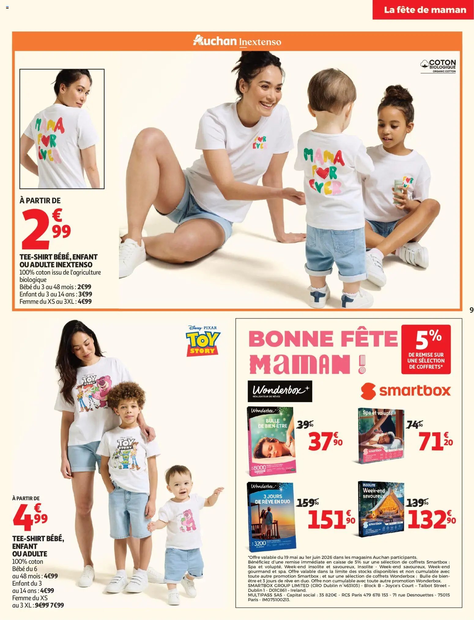 Auchan Fête des mères hypers
