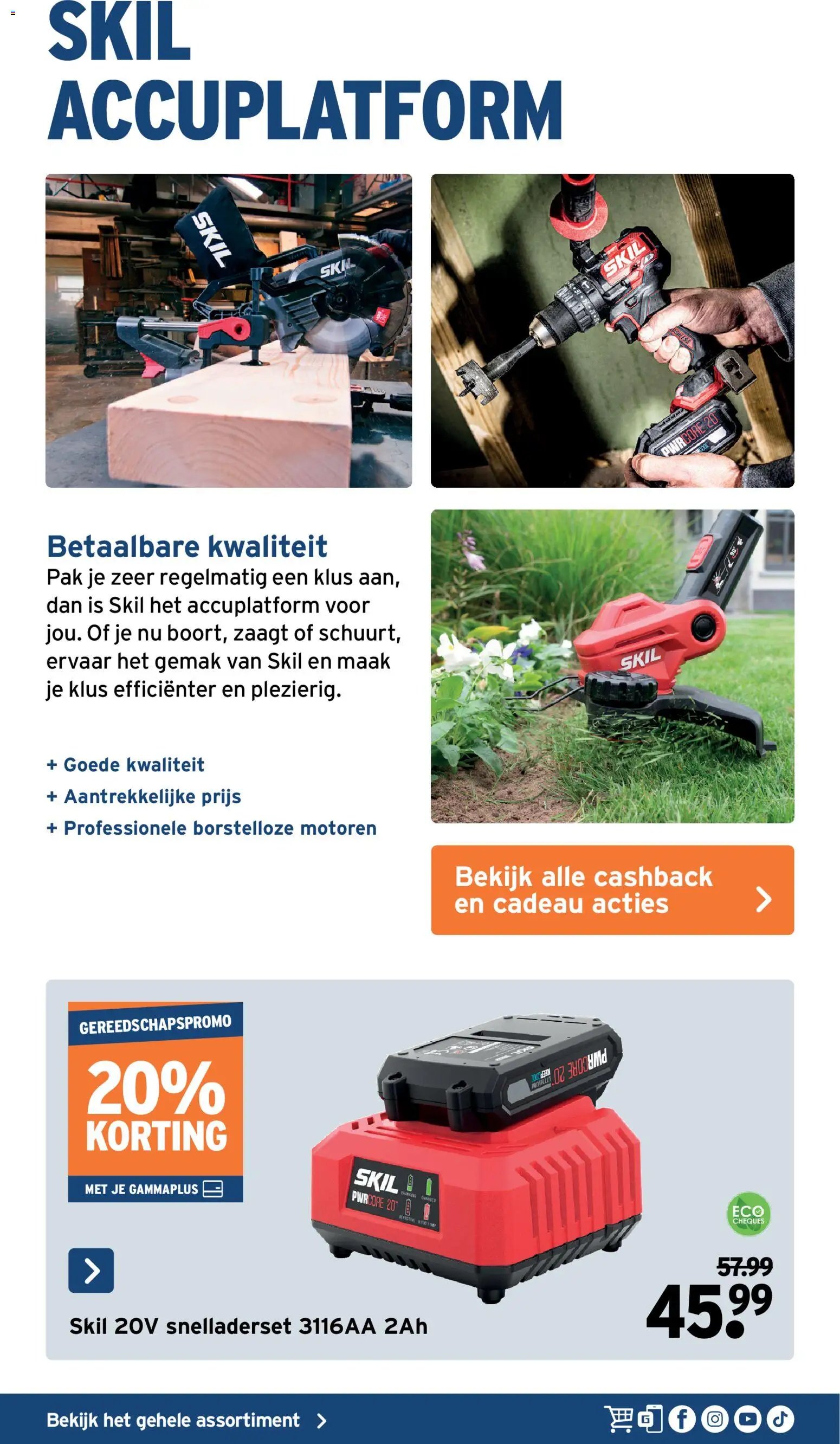 GAMMA Gereedschapspecial