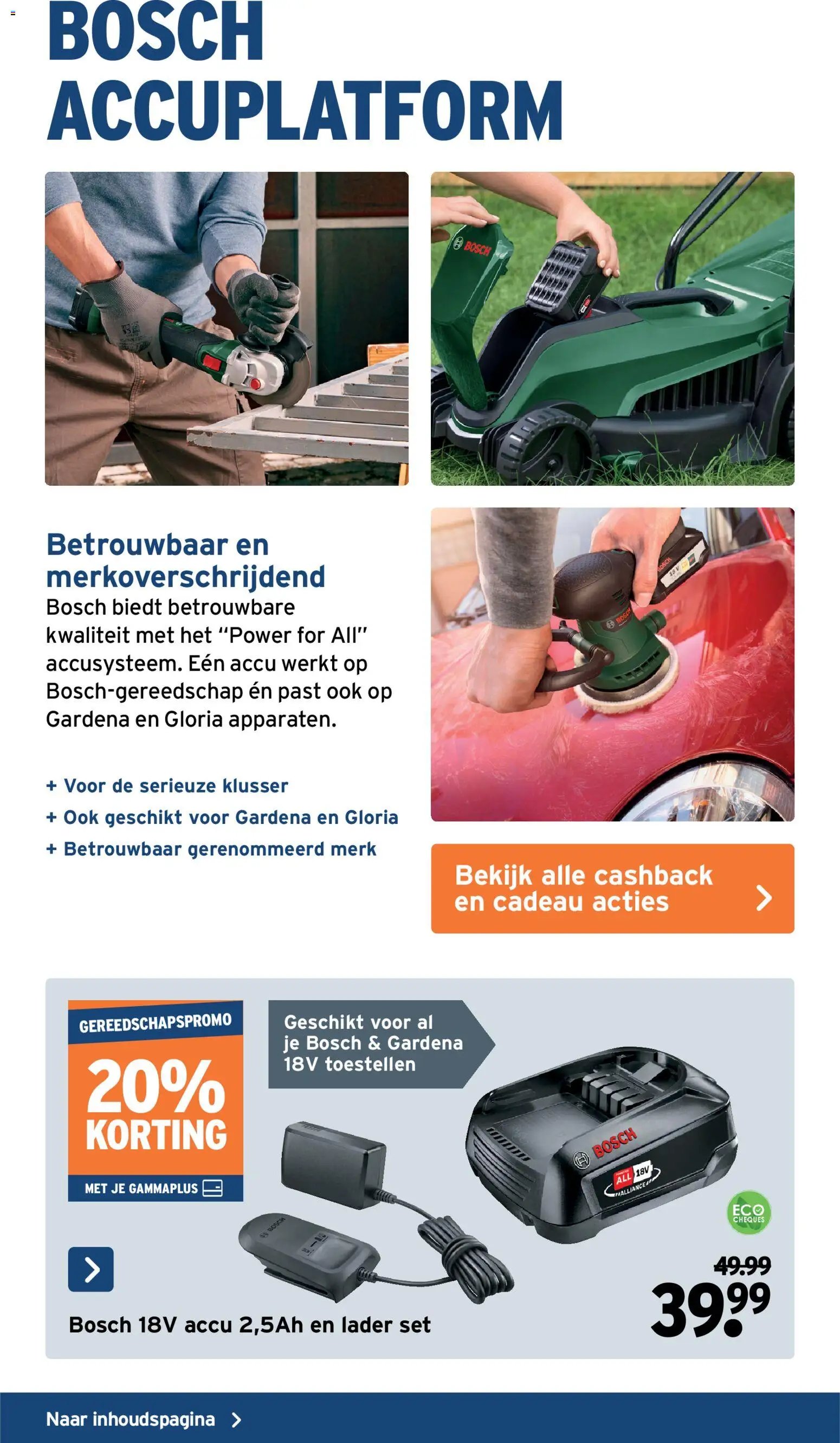 GAMMA Gereedschapspecial