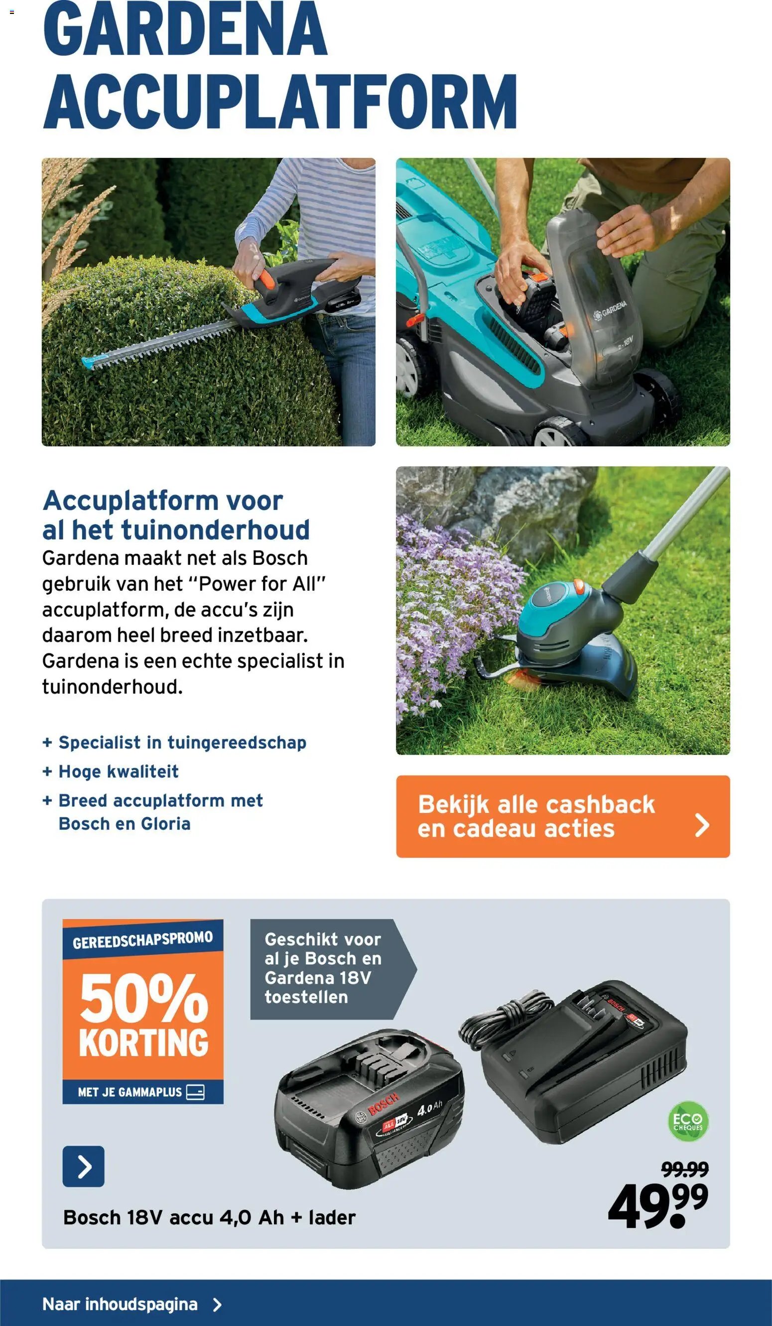 GAMMA Gereedschapspecial