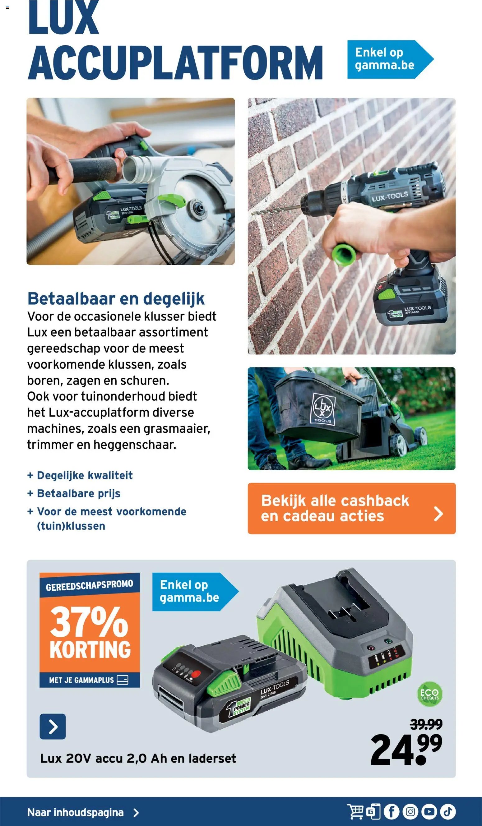 GAMMA Gereedschapspecial