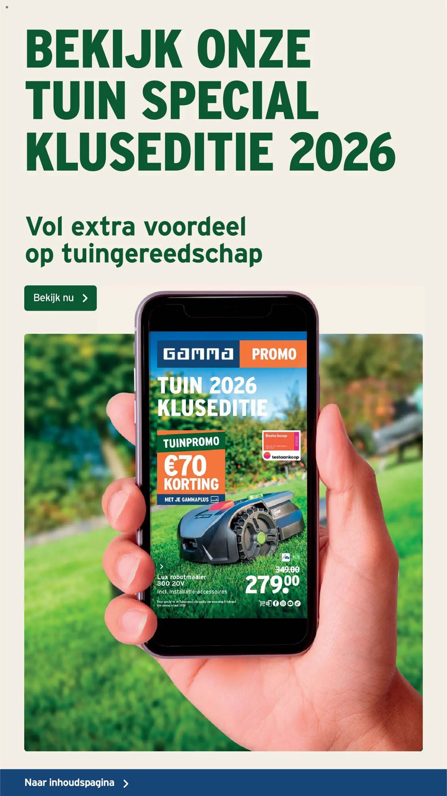 GAMMA Gereedschapspecial