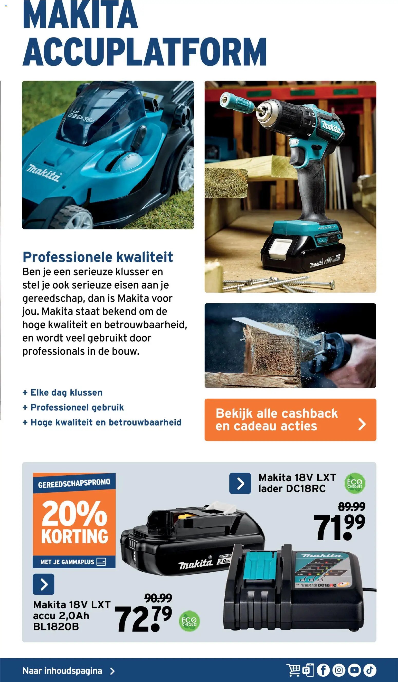 GAMMA Gereedschapspecial