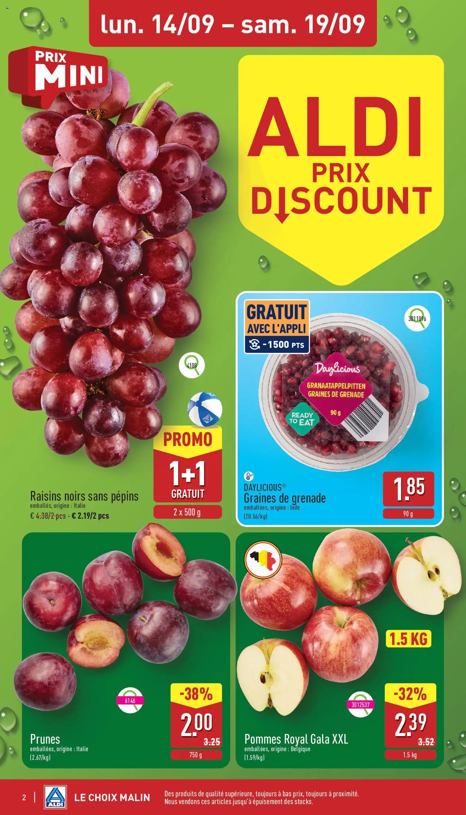 Aldi folder semaine 38