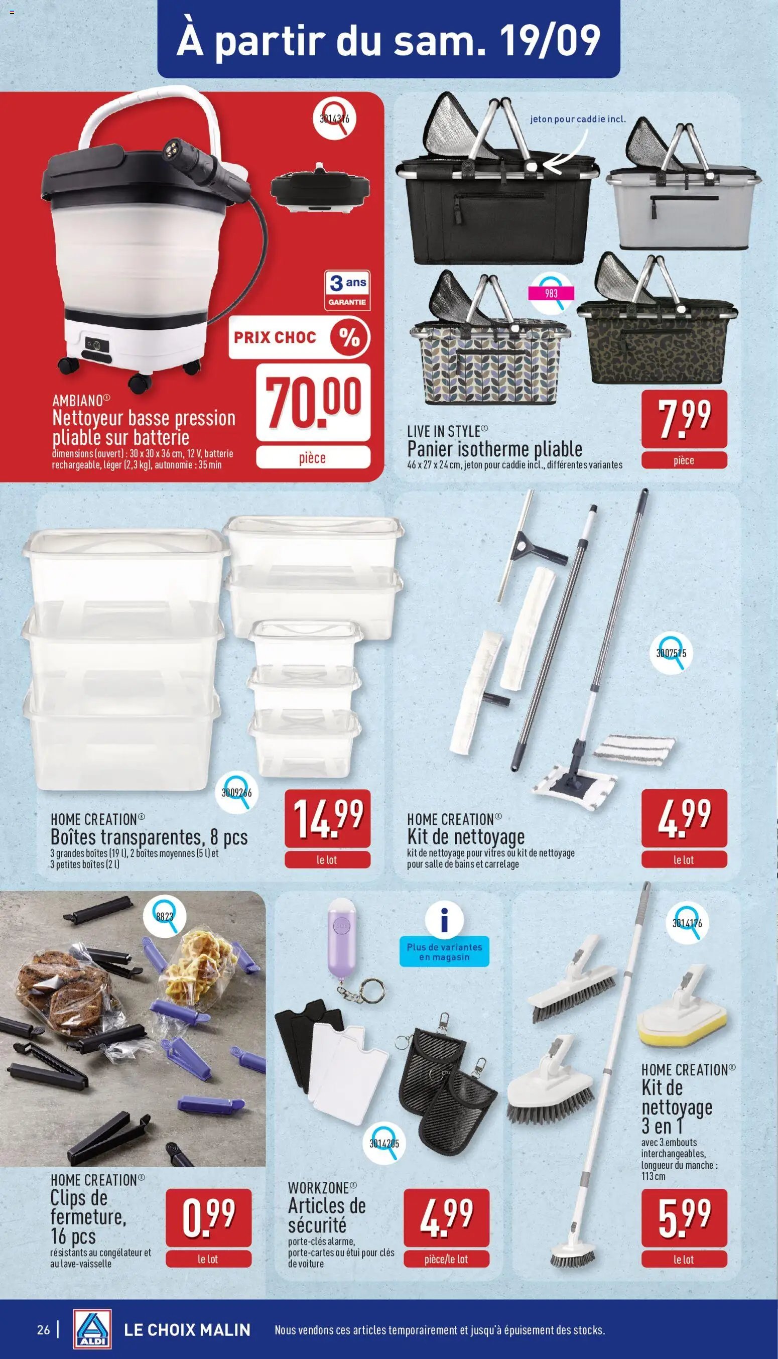 Aldi folder semaine 38