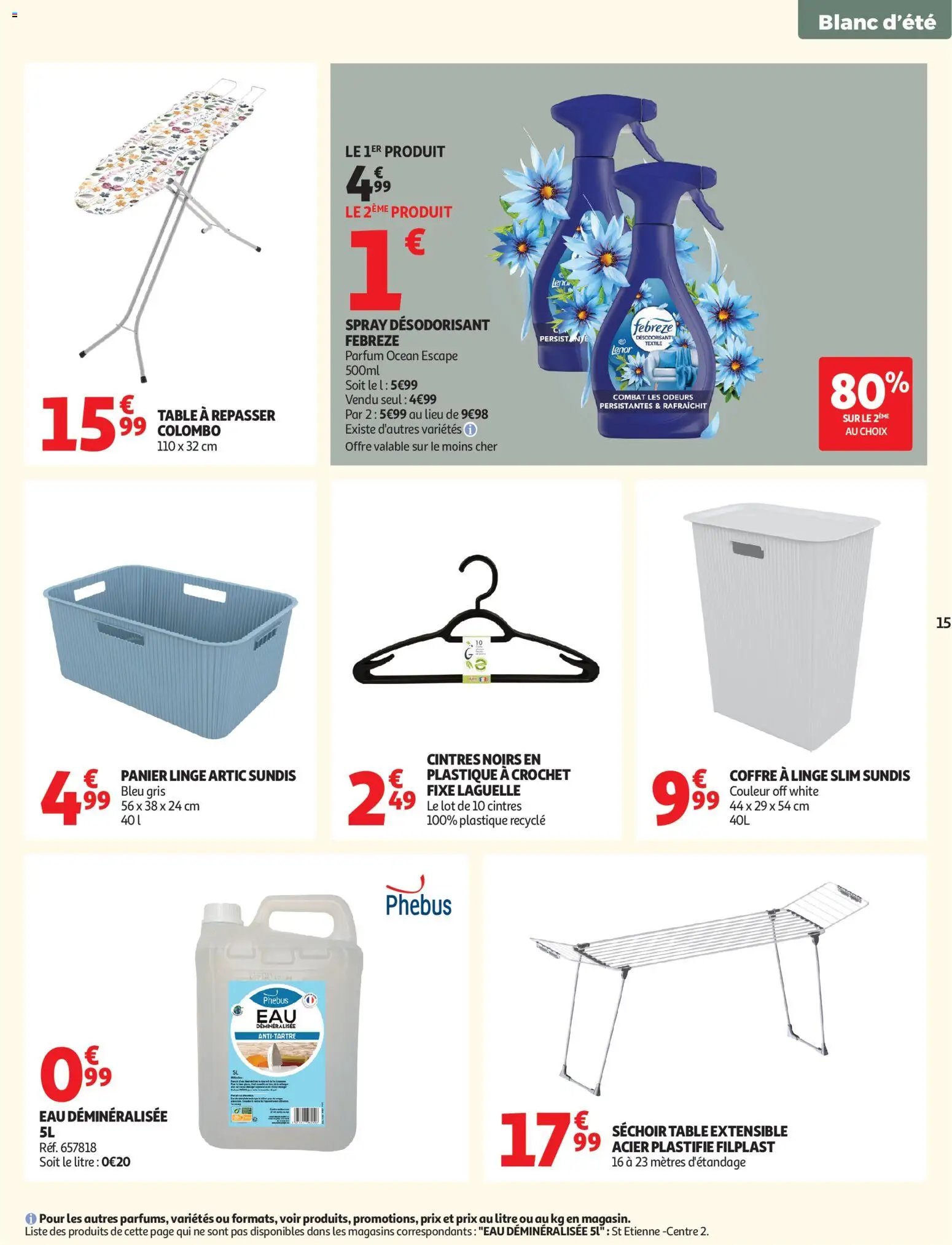 Auchan Linge de maison & déco