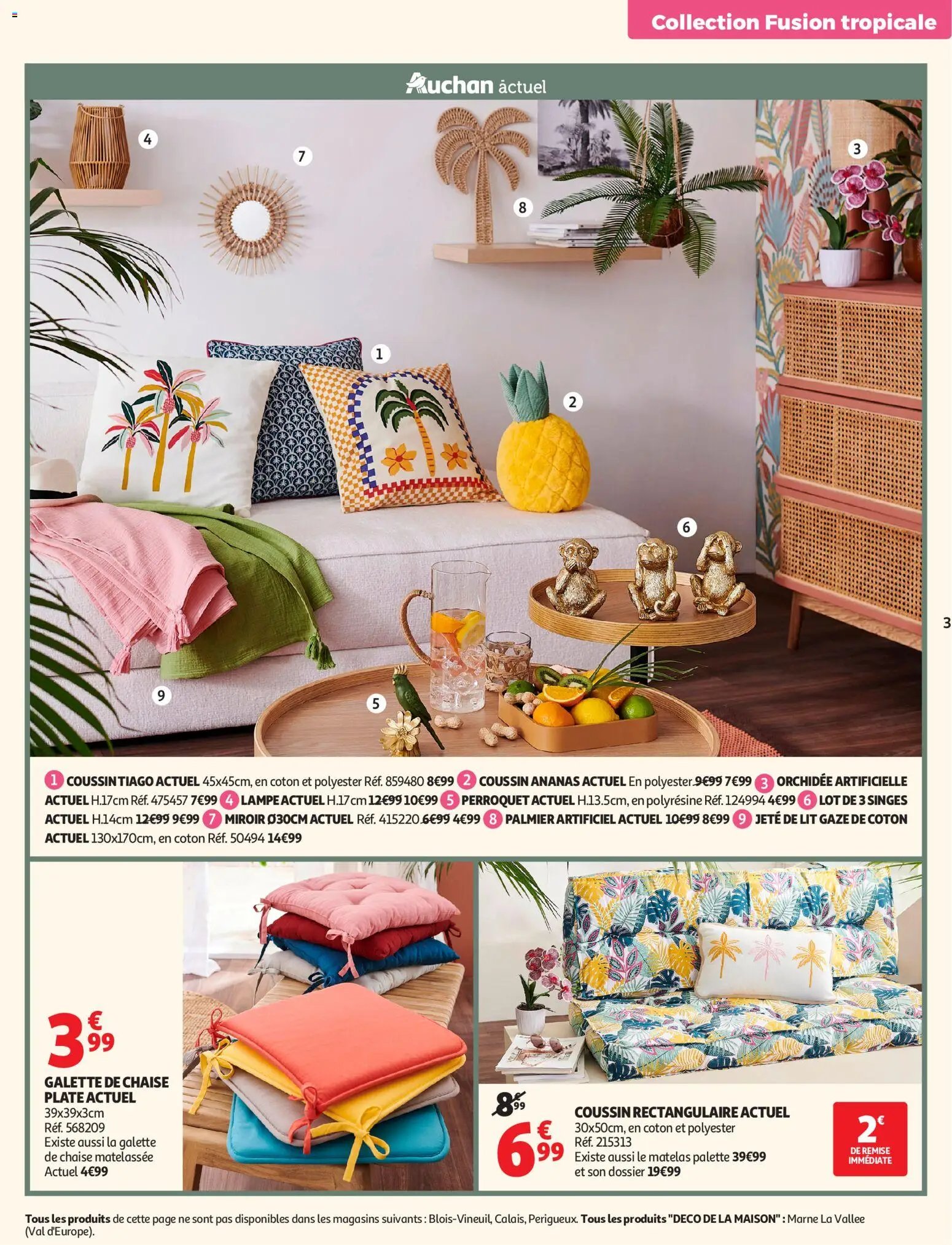 Auchan Linge de maison & déco