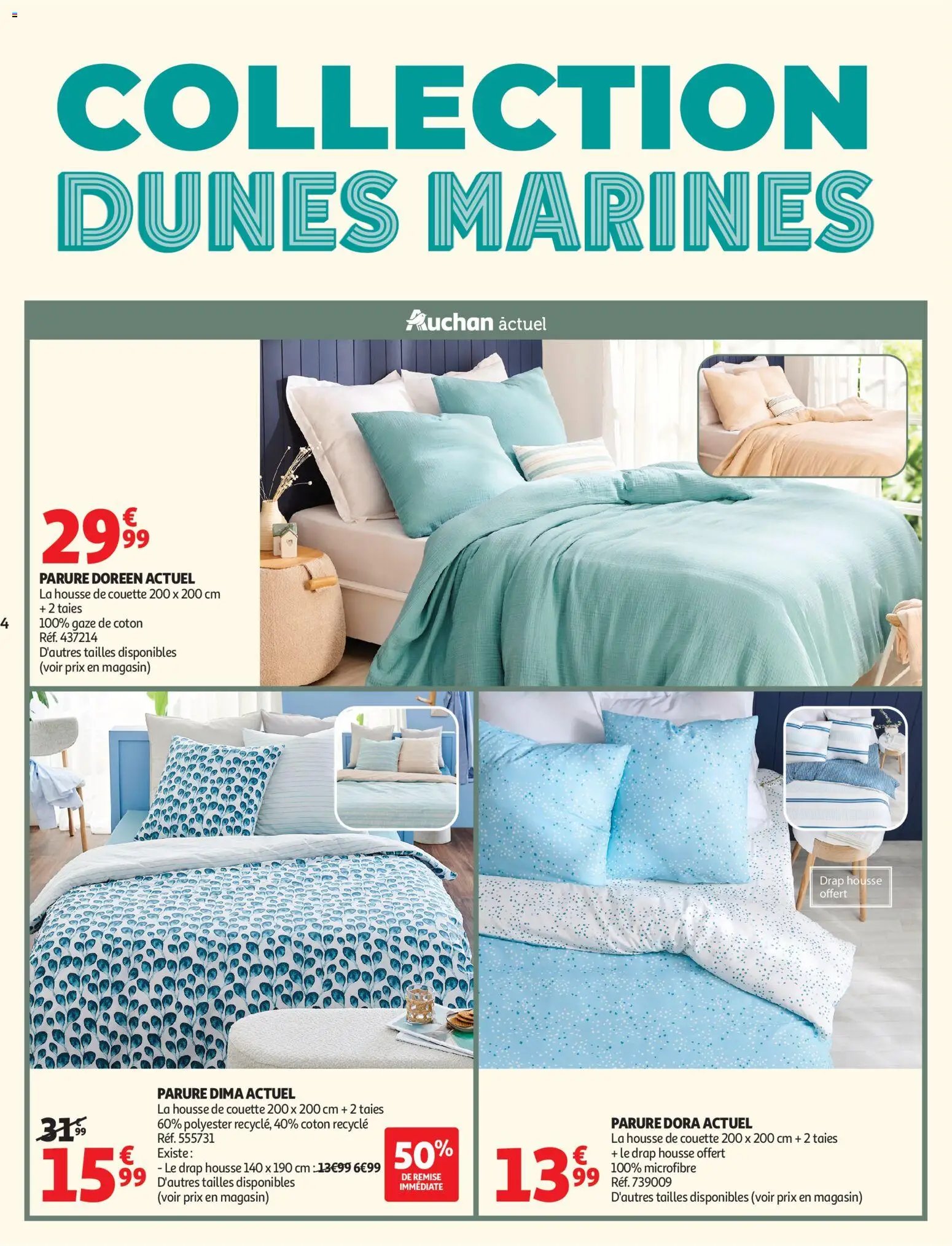 Auchan Linge de maison & déco