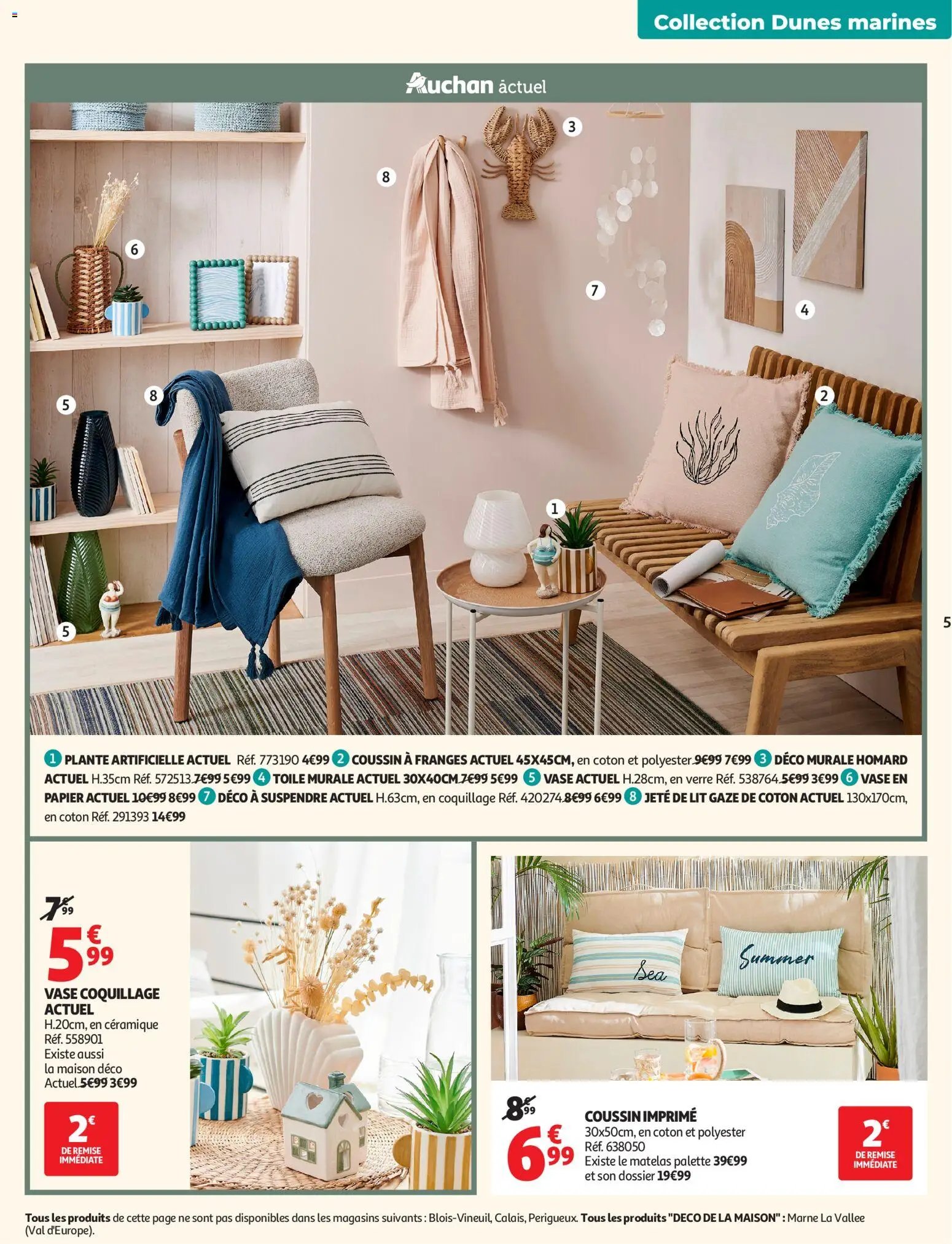 Auchan Linge de maison & déco