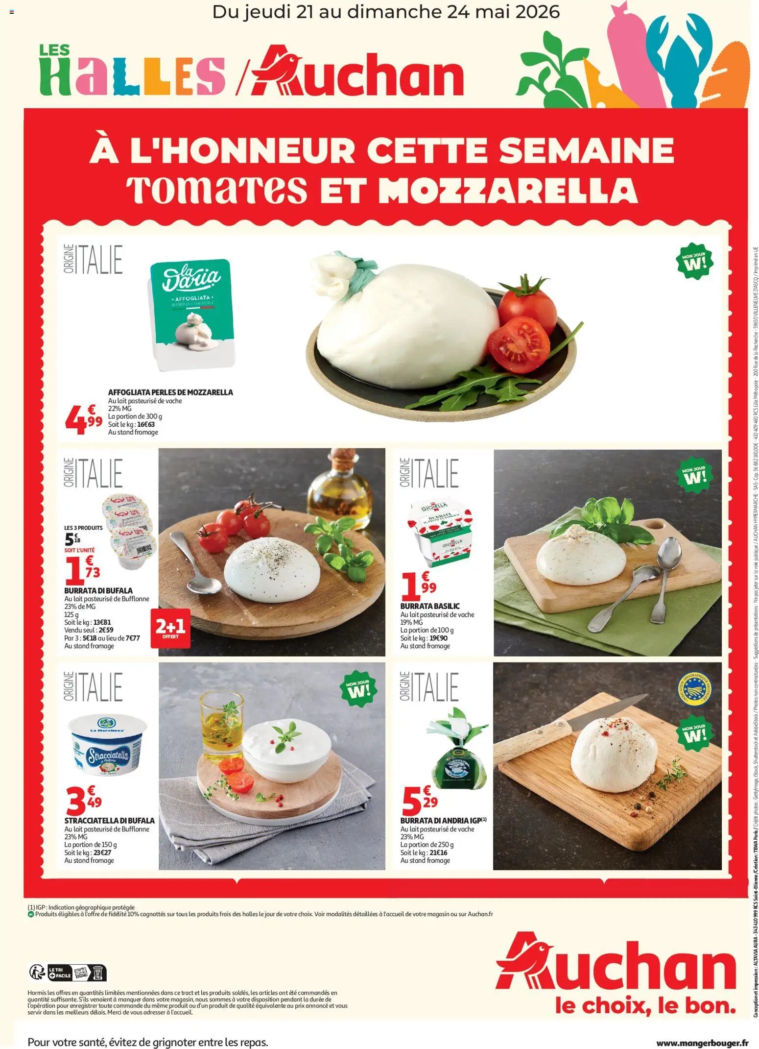 Auchan À l'honneur cette semaine !