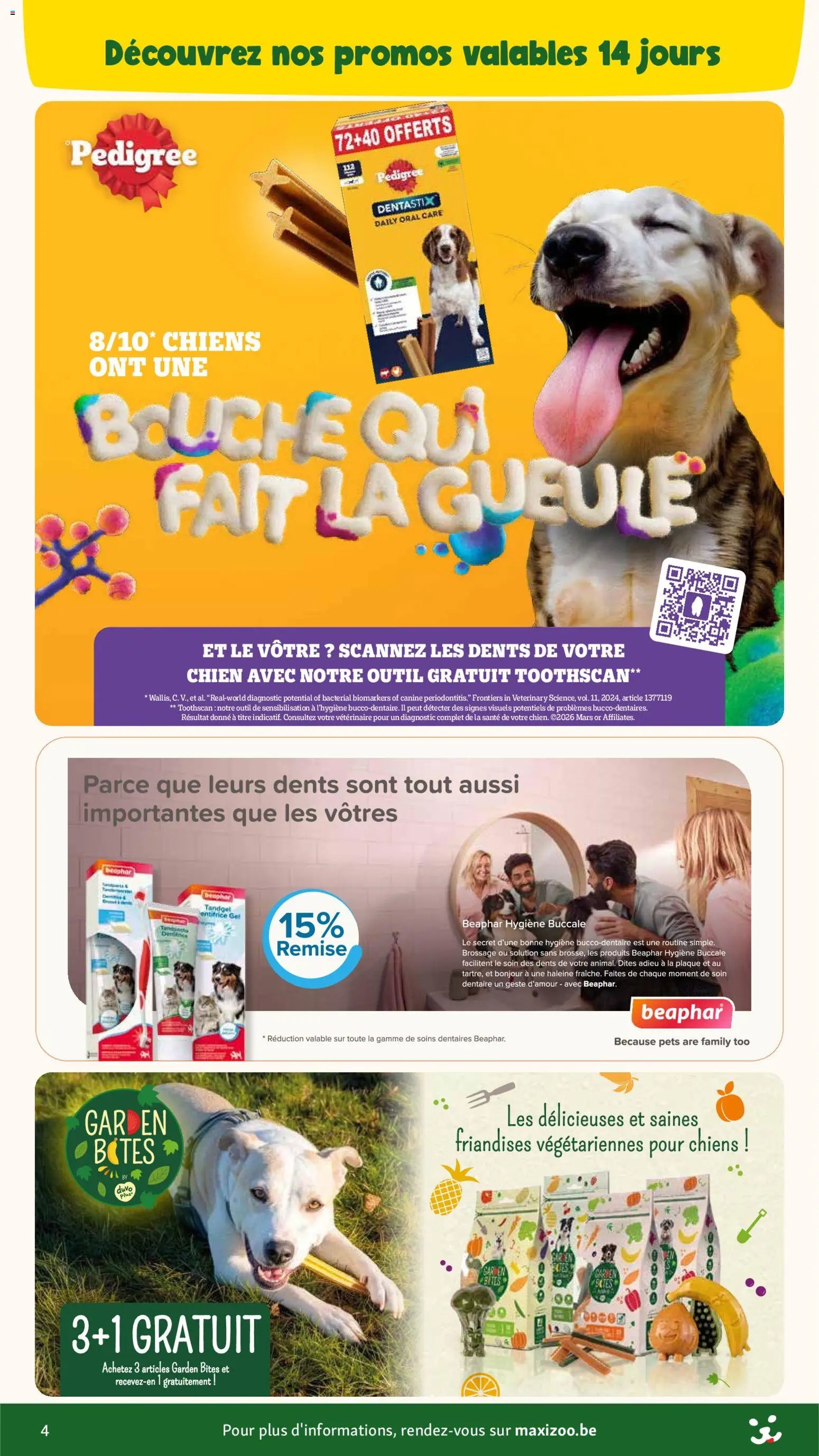 Maxi Zoo folder / publicité (2026-02-04 - 2026-03-03)