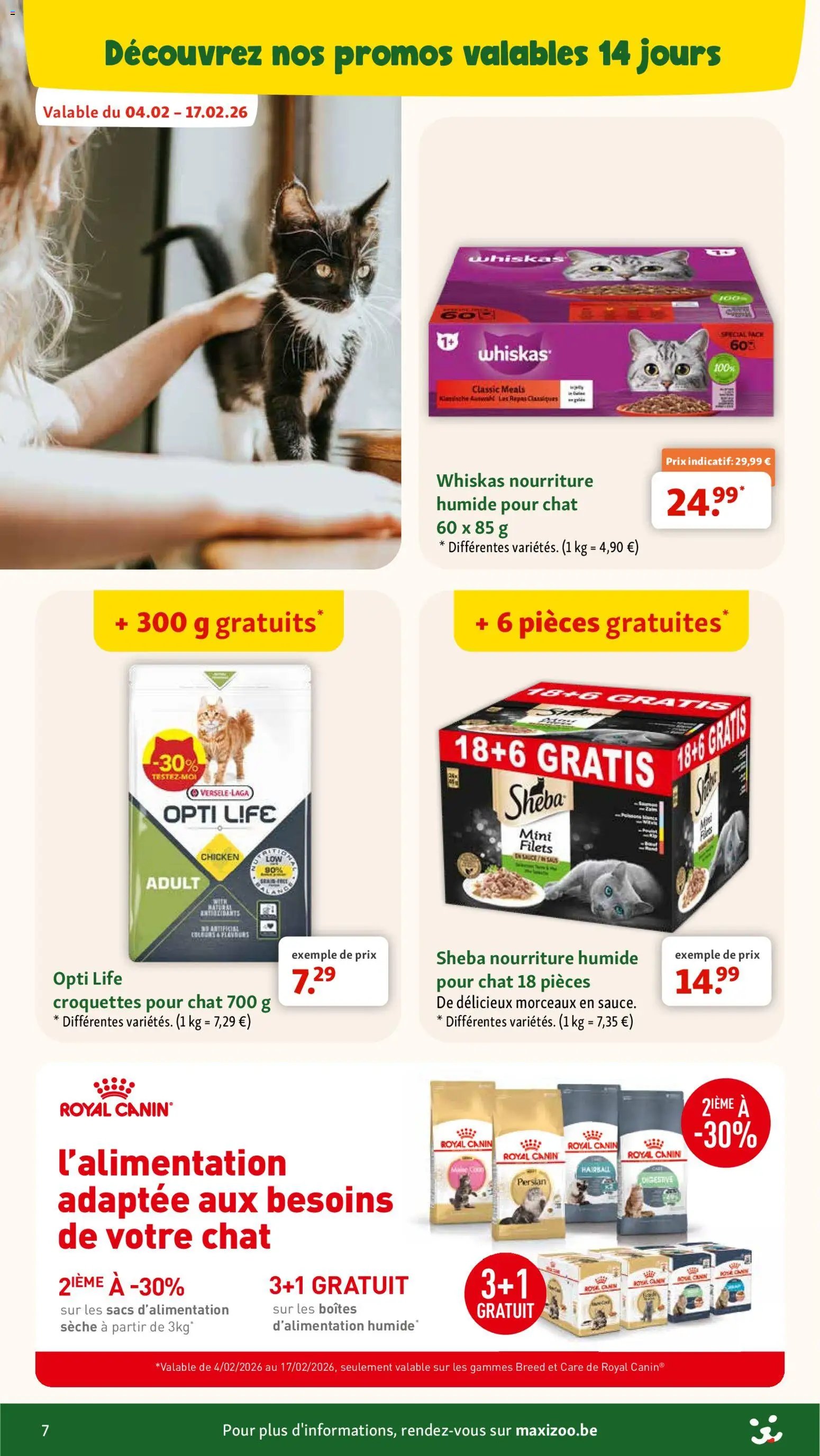 Maxi Zoo folder / publicité (2026-02-04 - 2026-03-03)