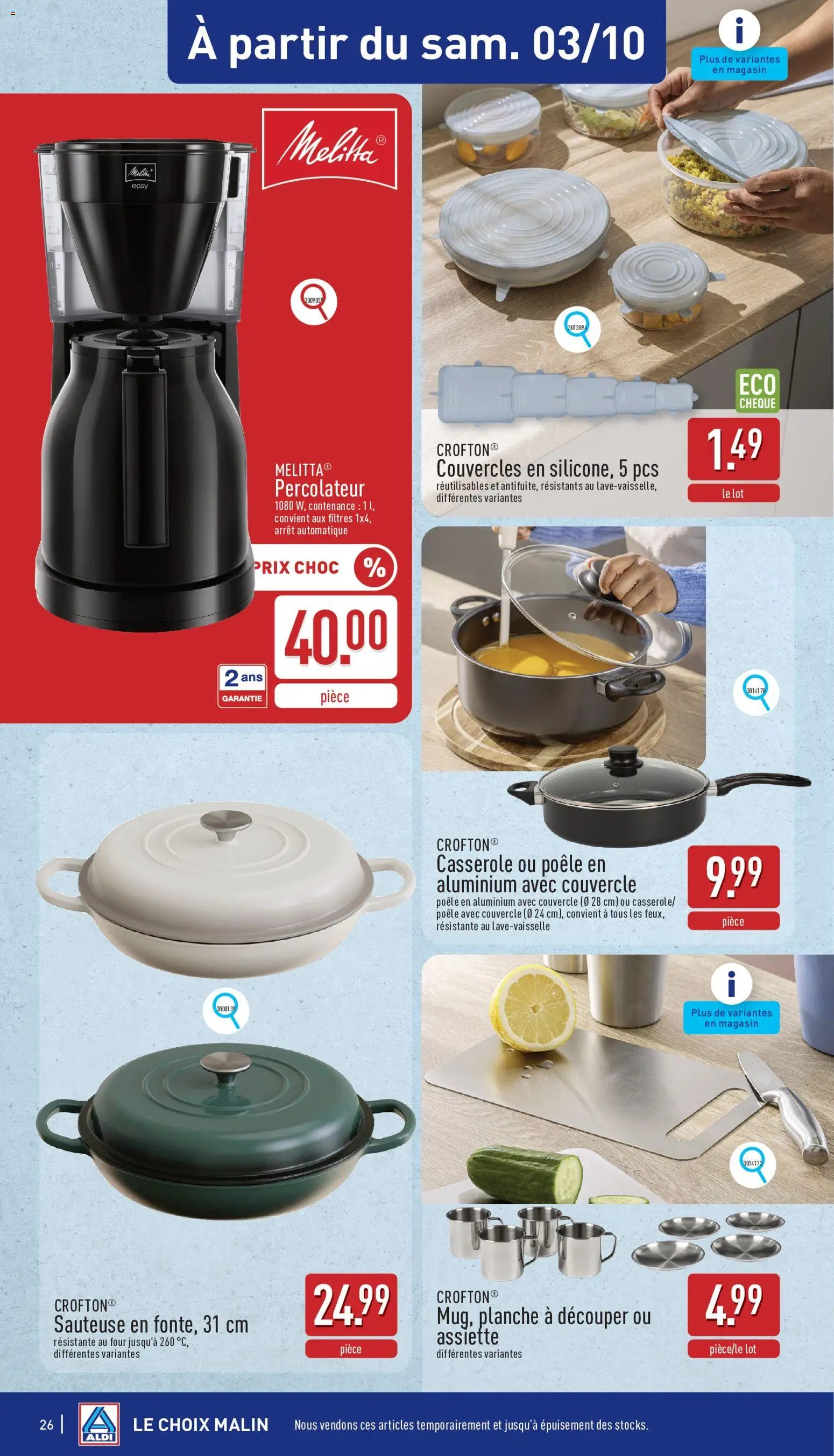Aldi Folder de la semaine 40