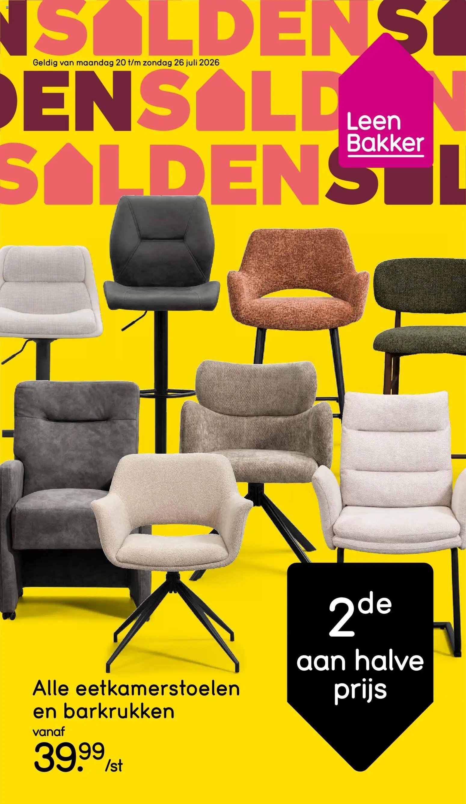 Leen Bakker folder / publicité