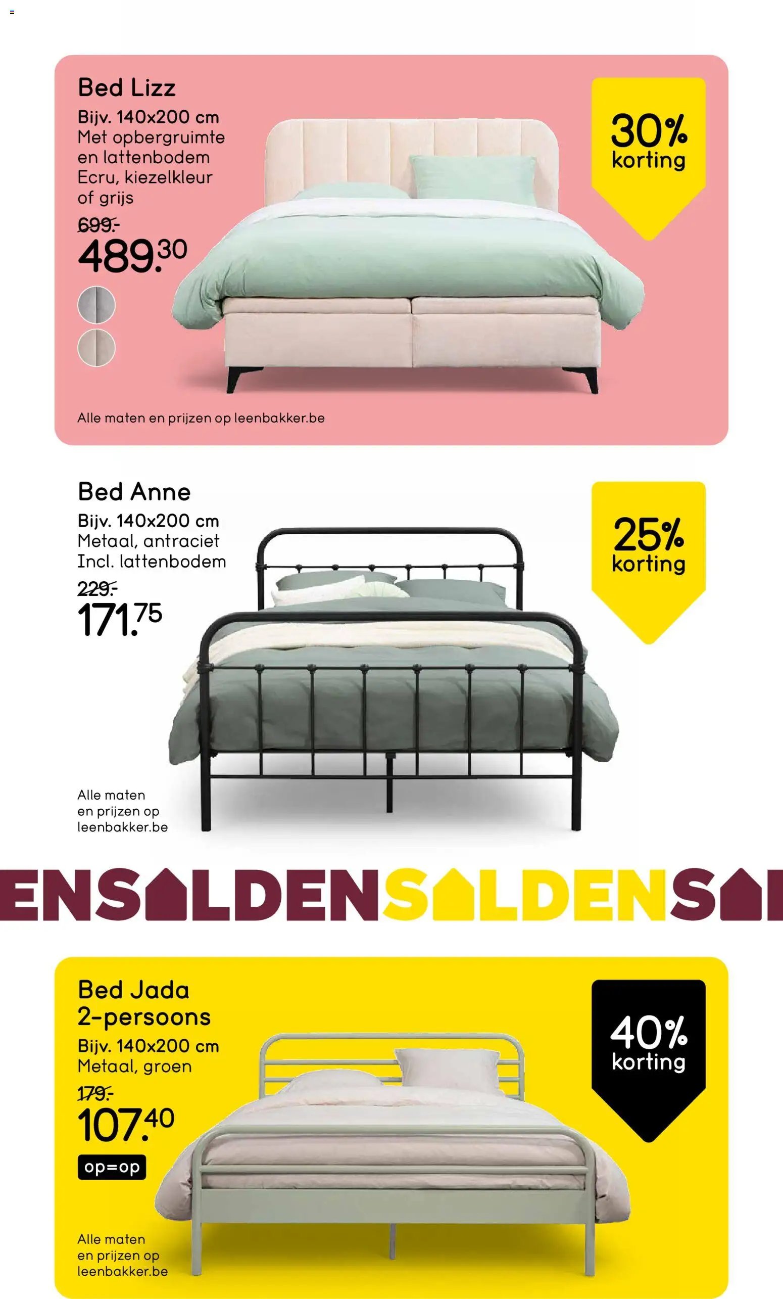 Leen Bakker folder / publicité