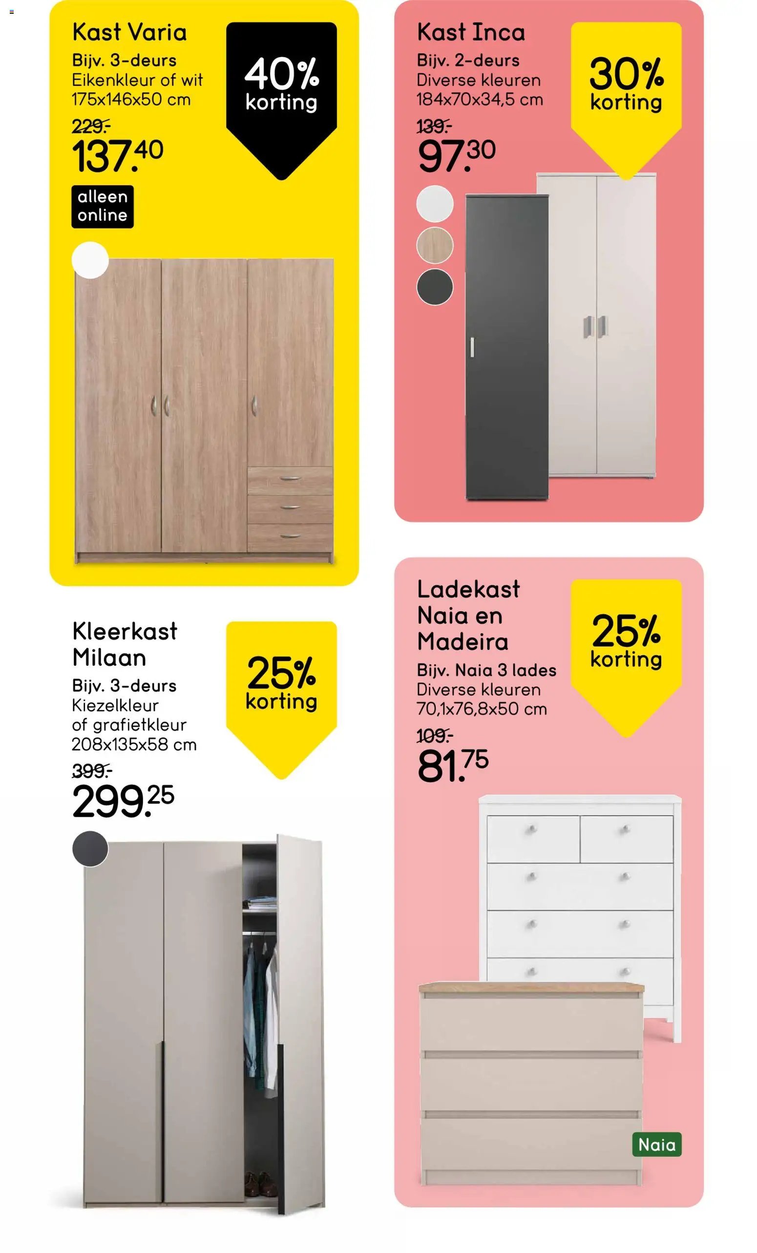 Leen Bakker folder / publicité