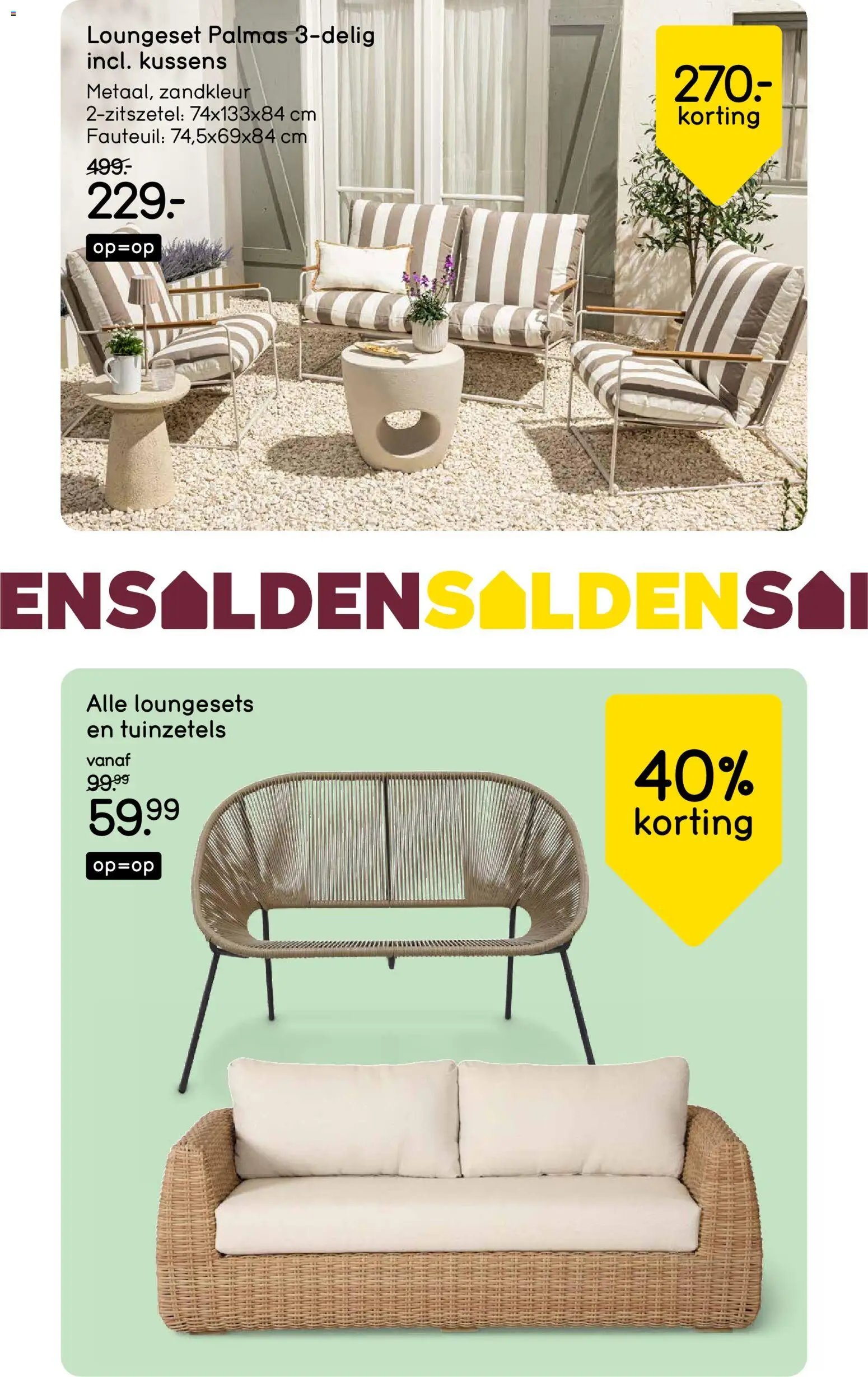 Leen Bakker folder / publicité