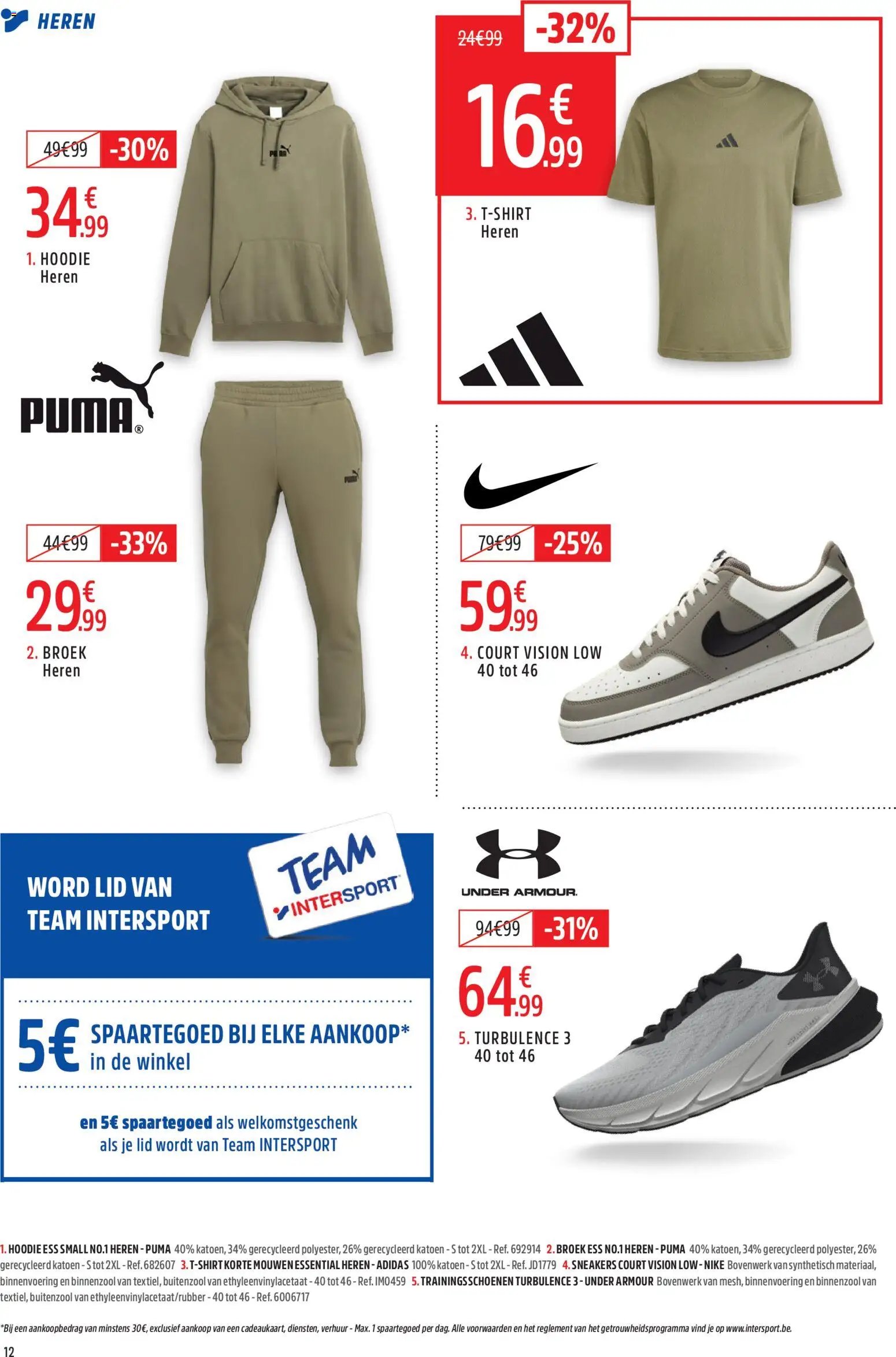 Intersport folder Herent