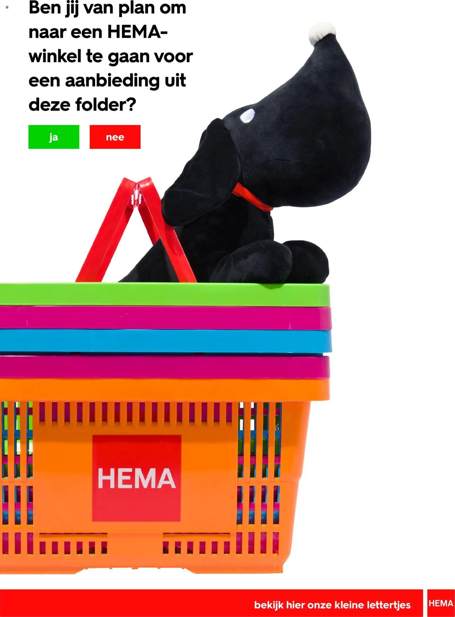 Hema folder / publicité