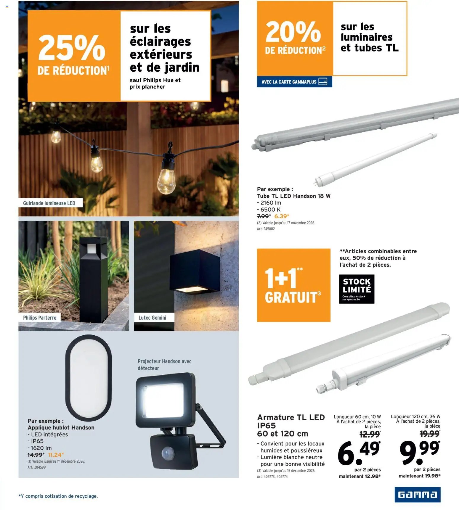 GAMMA publicité