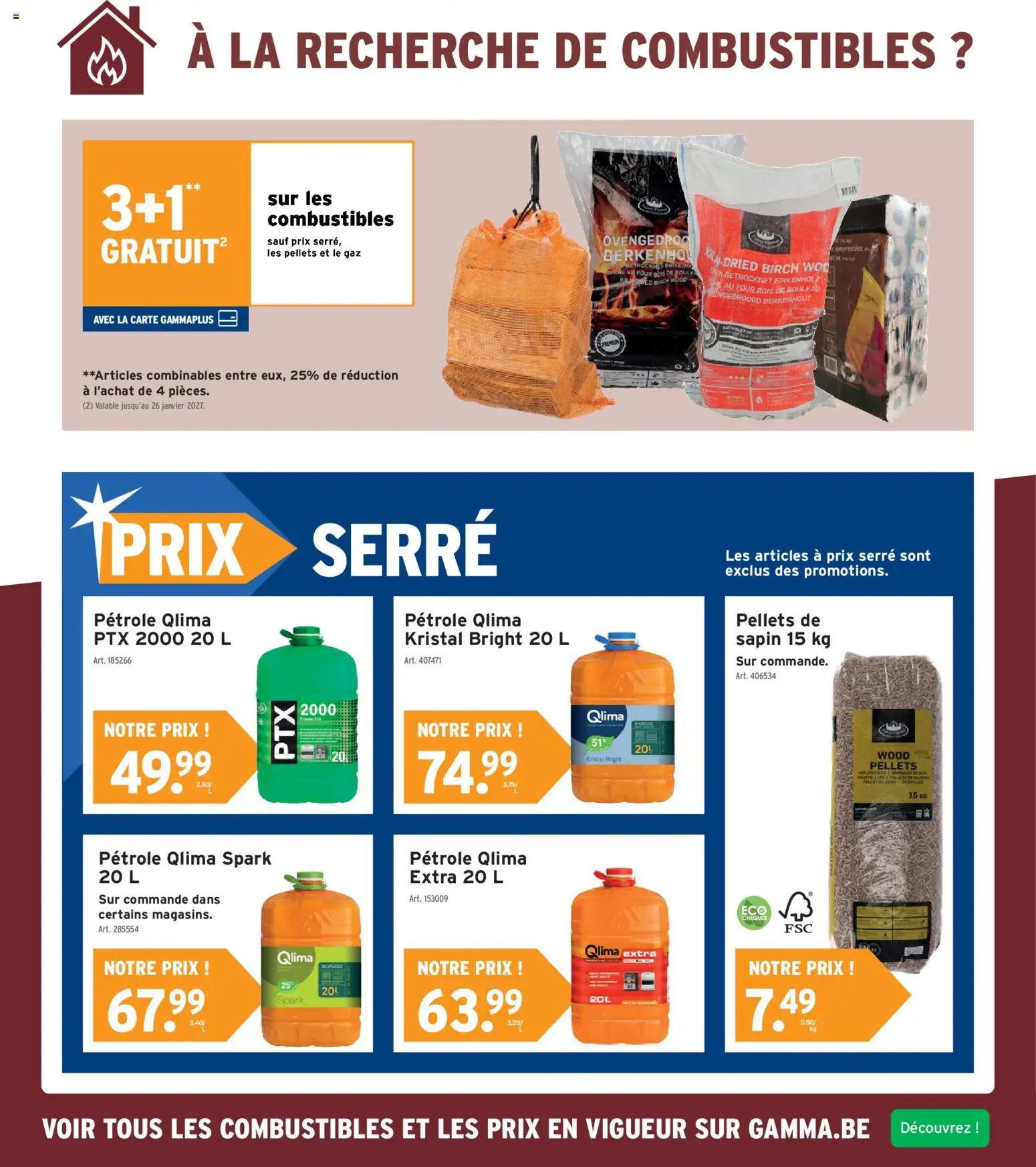 GAMMA publicité
