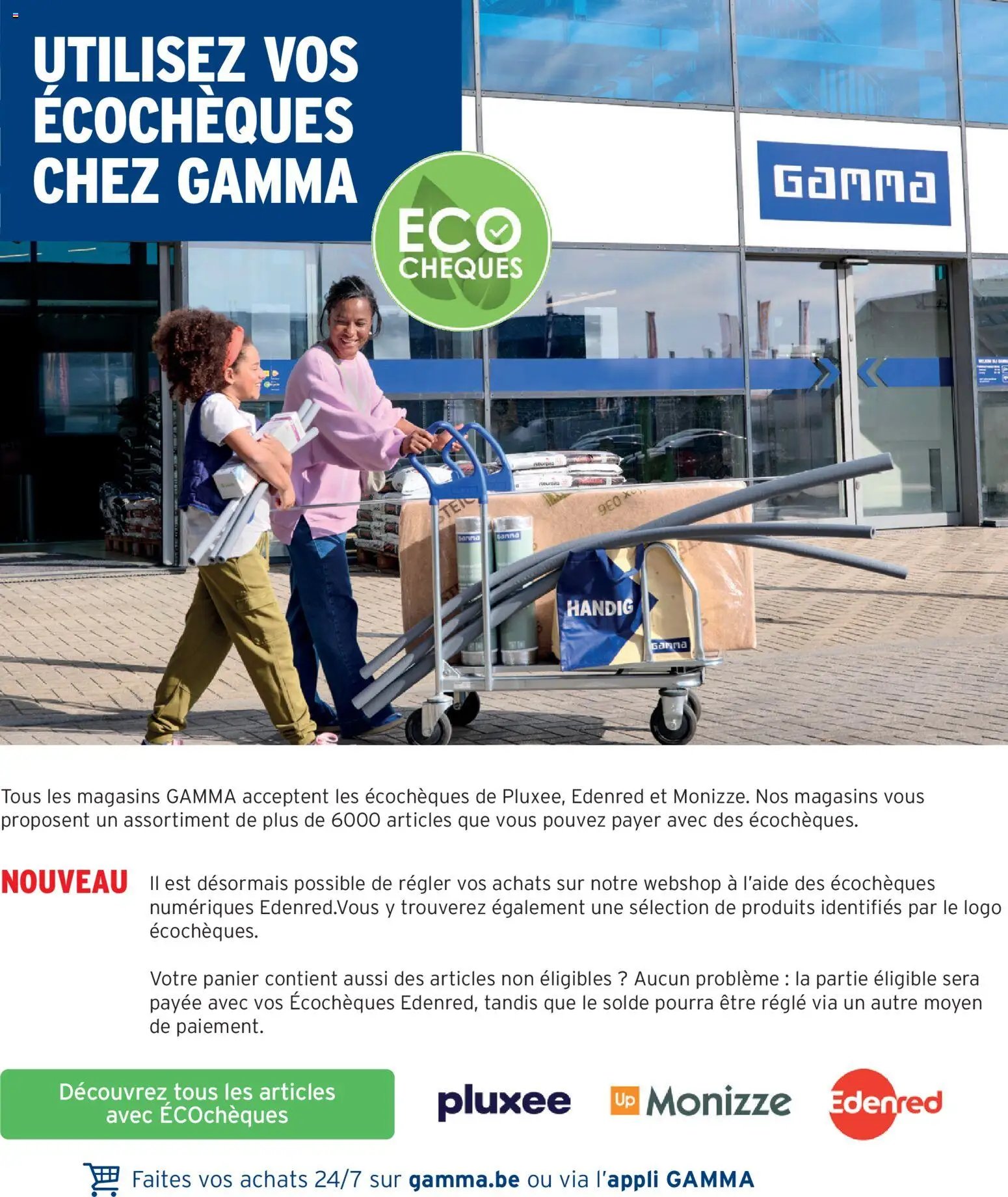 GAMMA publicité