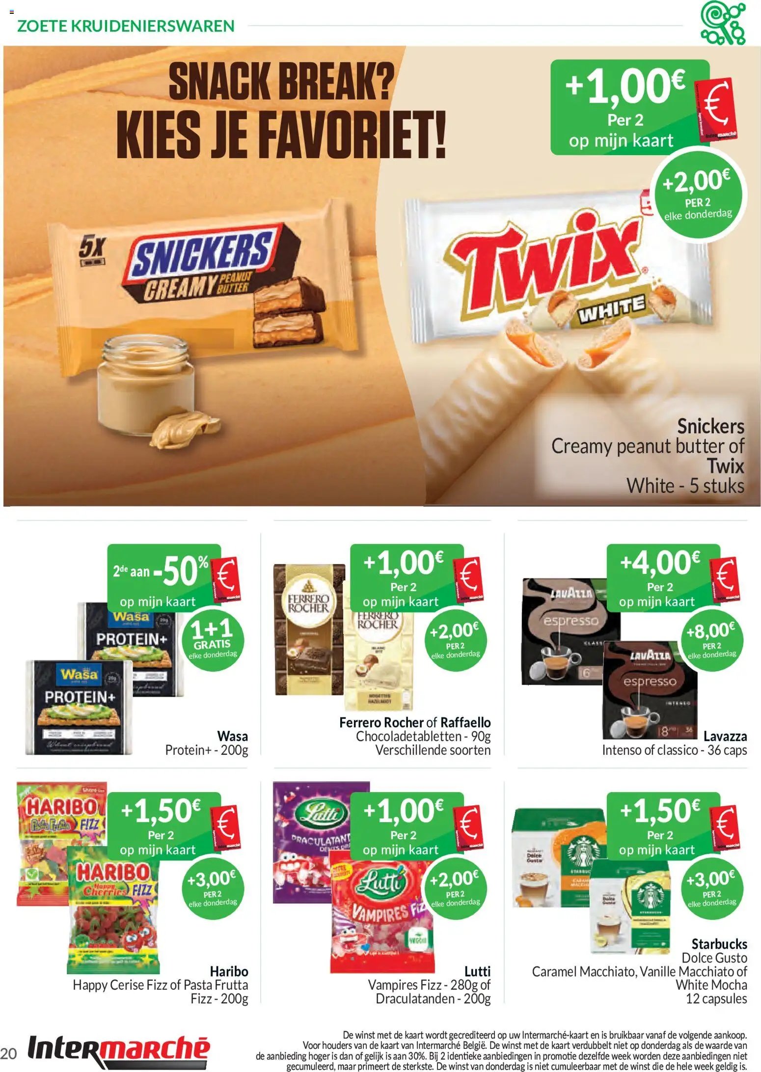 Intermarché - De oktoberaanbeidingen met de Intermarché-kaart