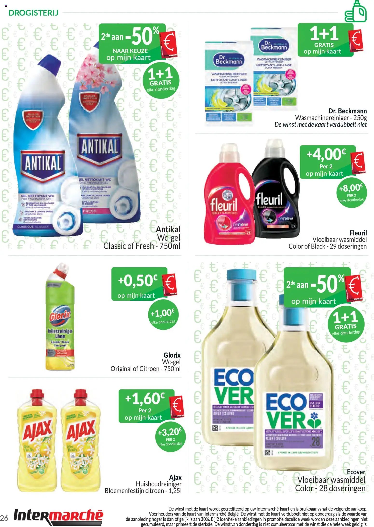 Intermarché - De oktoberaanbeidingen met de Intermarché-kaart