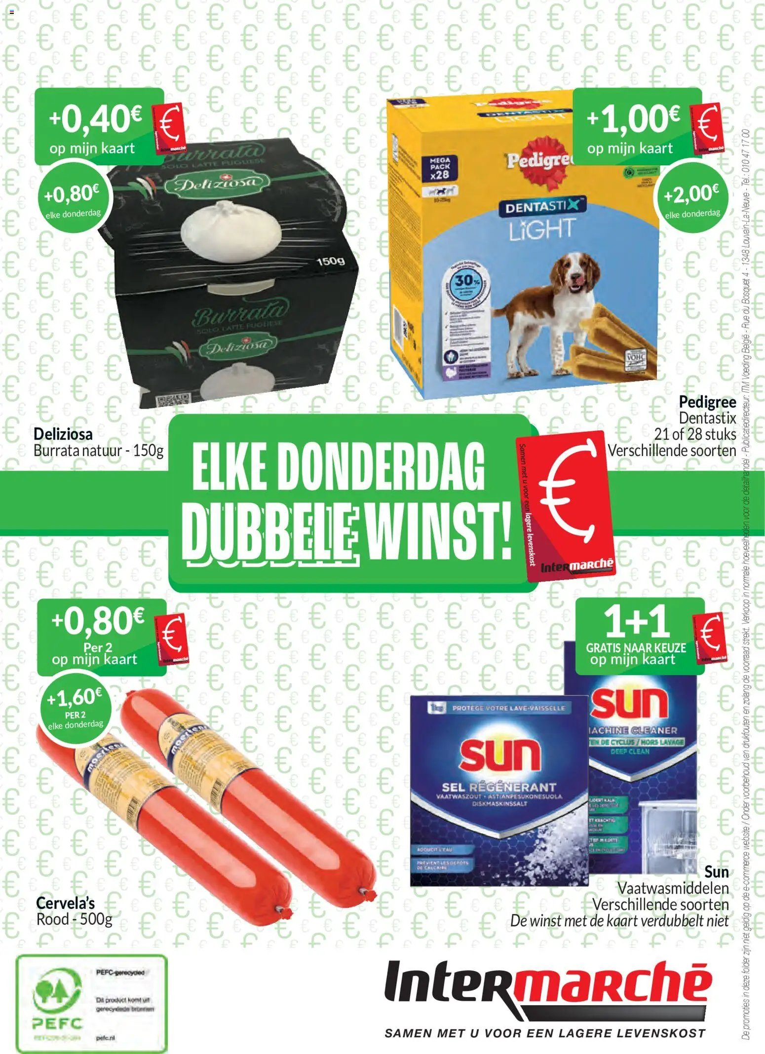 Intermarché - De oktoberaanbeidingen met de Intermarché-kaart