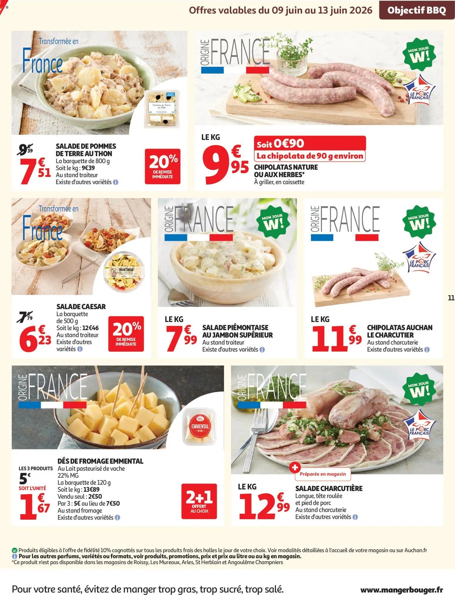 Auchan folder / publicité