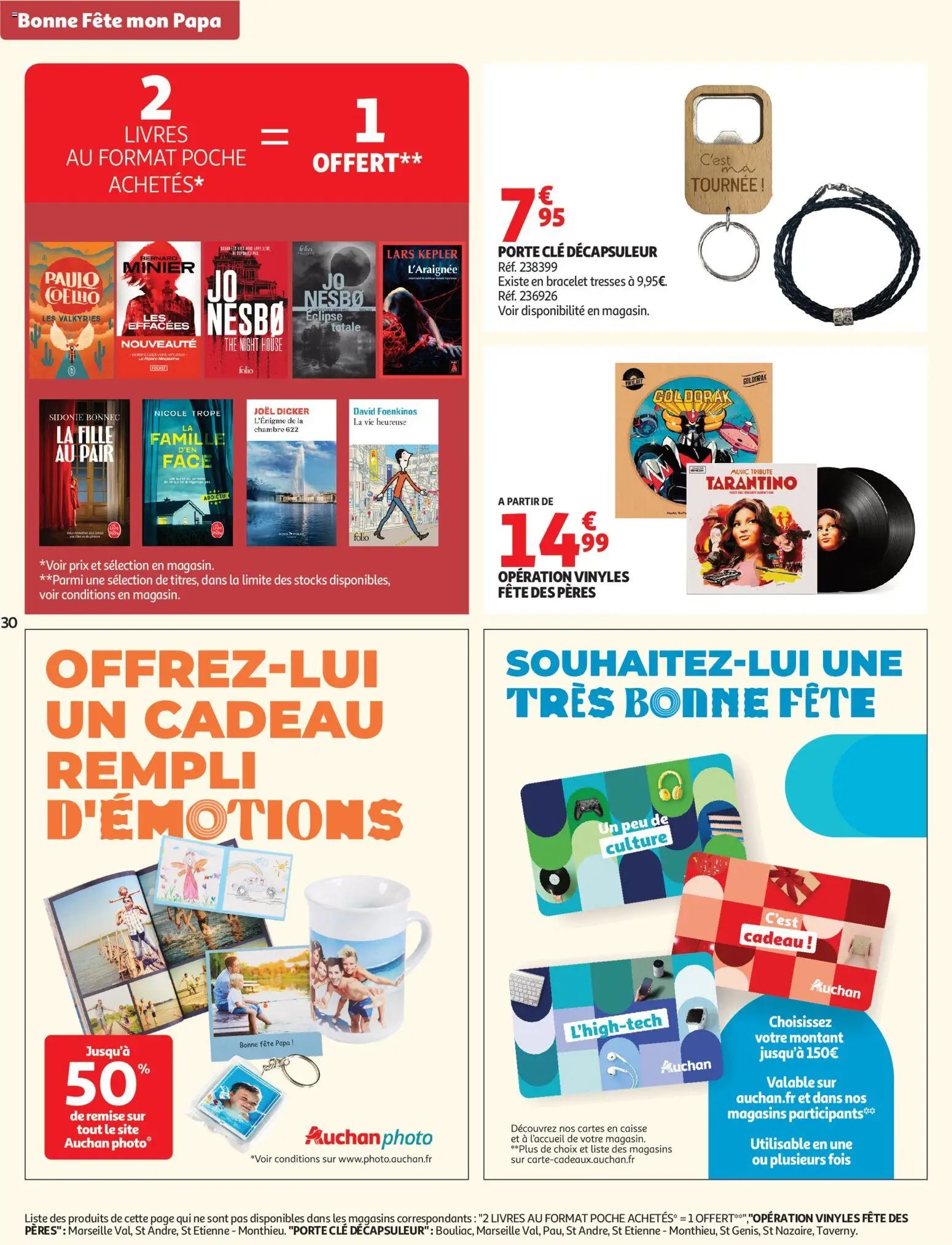 Auchan folder / publicité