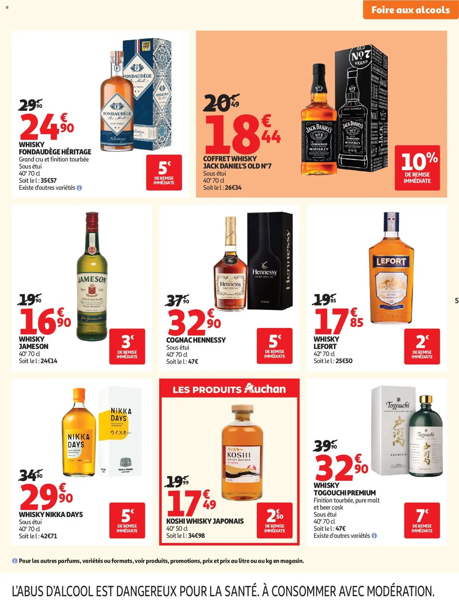 Auchan folder / publicité