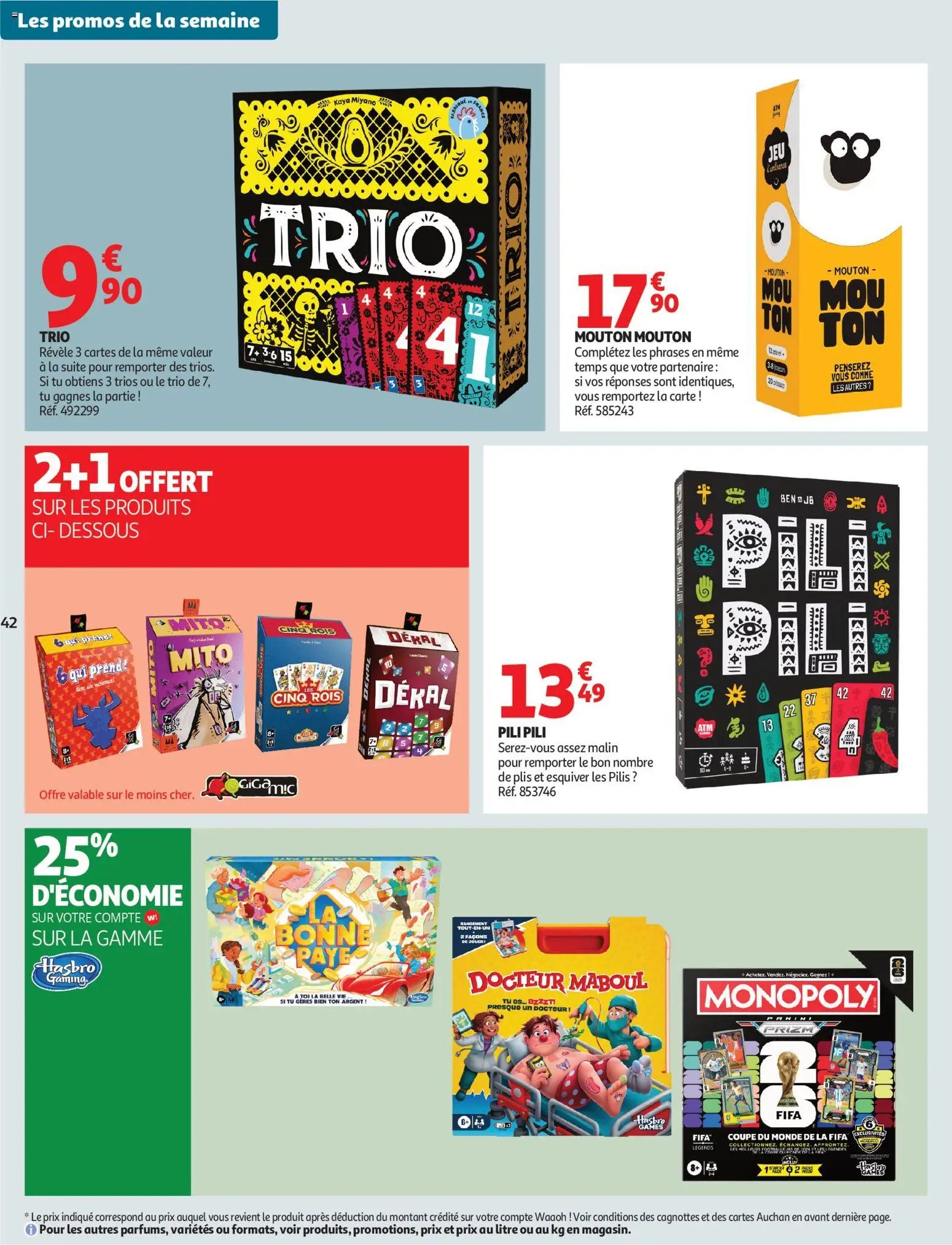 Auchan folder / publicité