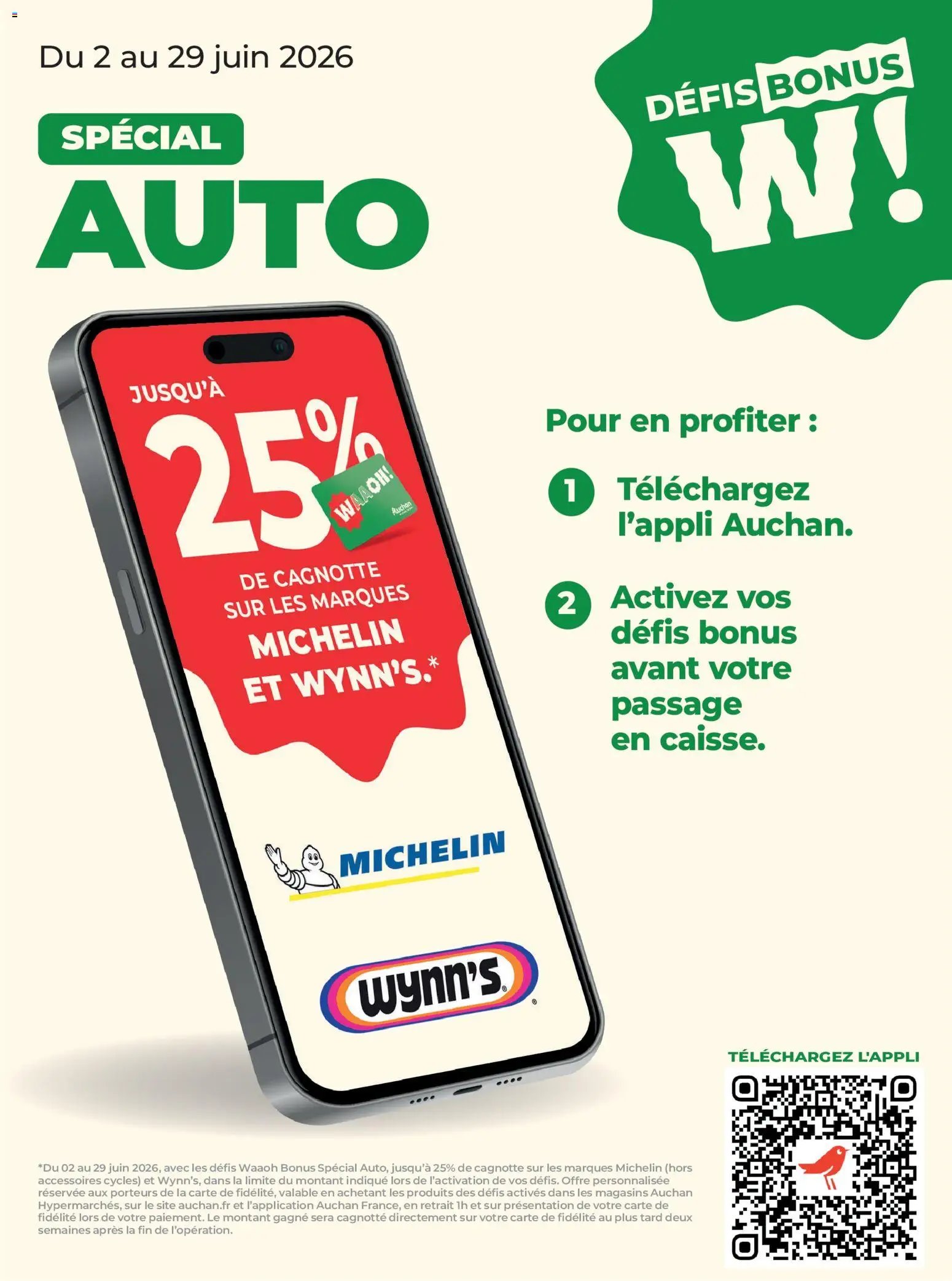 Auchan folder / publicité