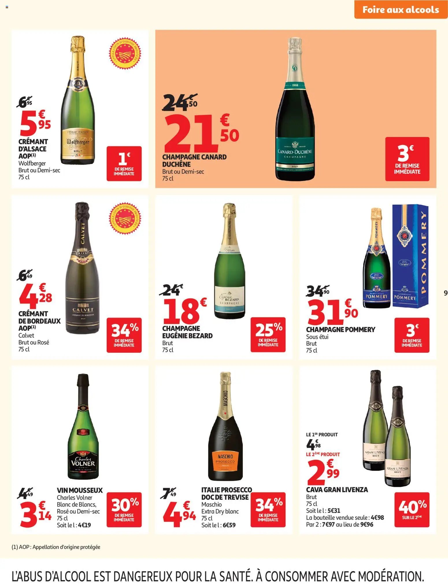 Auchan folder / publicité