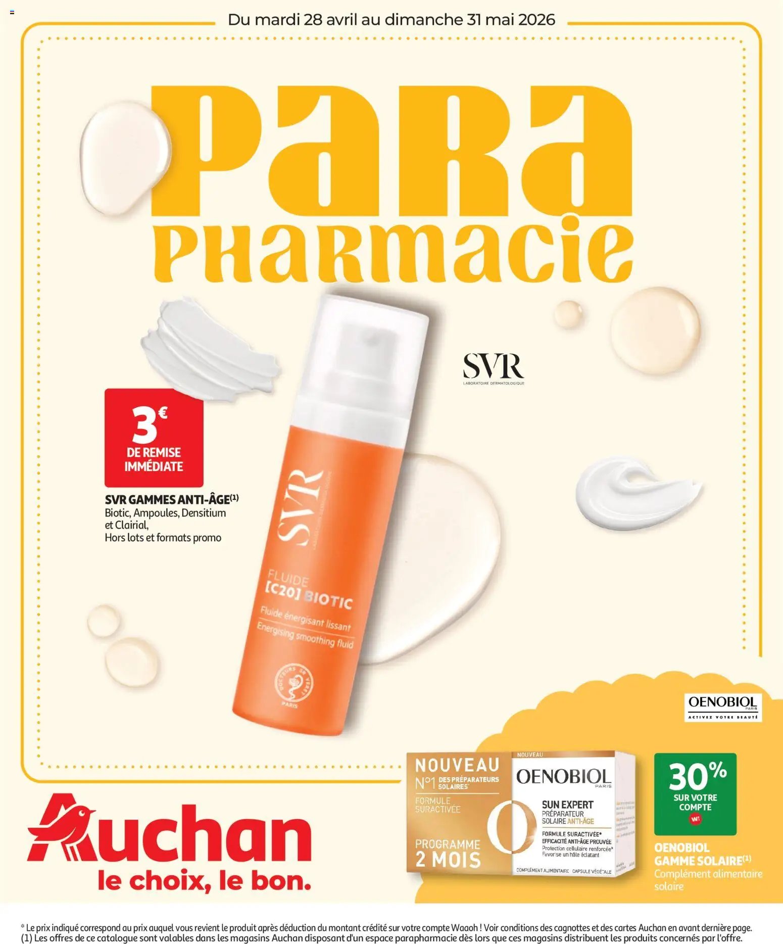 Auchan Parapharmacie, beauté