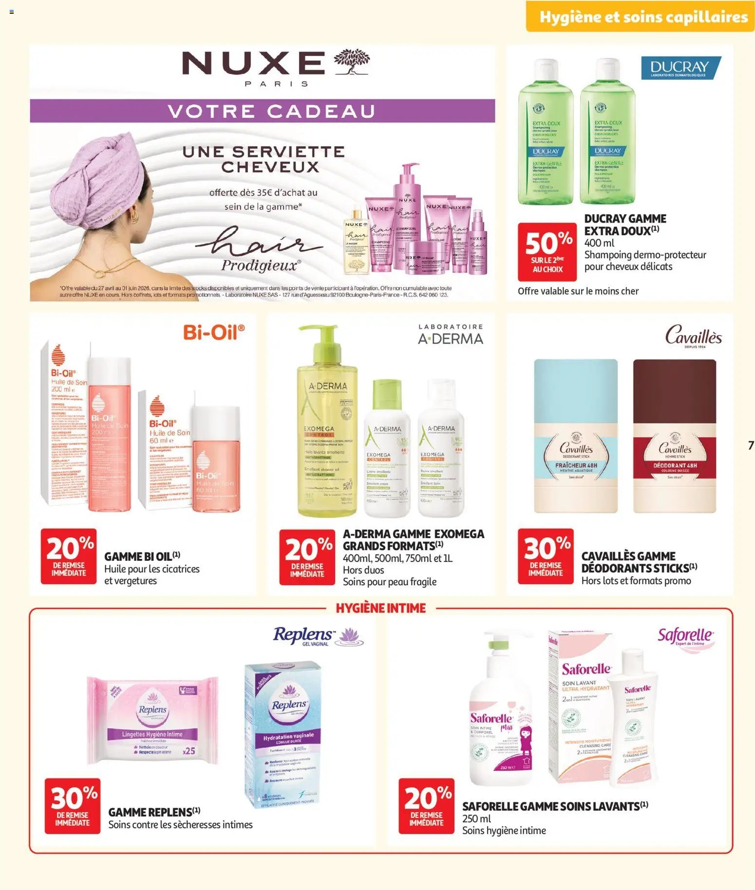 Auchan Parapharmacie, beauté (2026-04-28 - 2026-05-31)