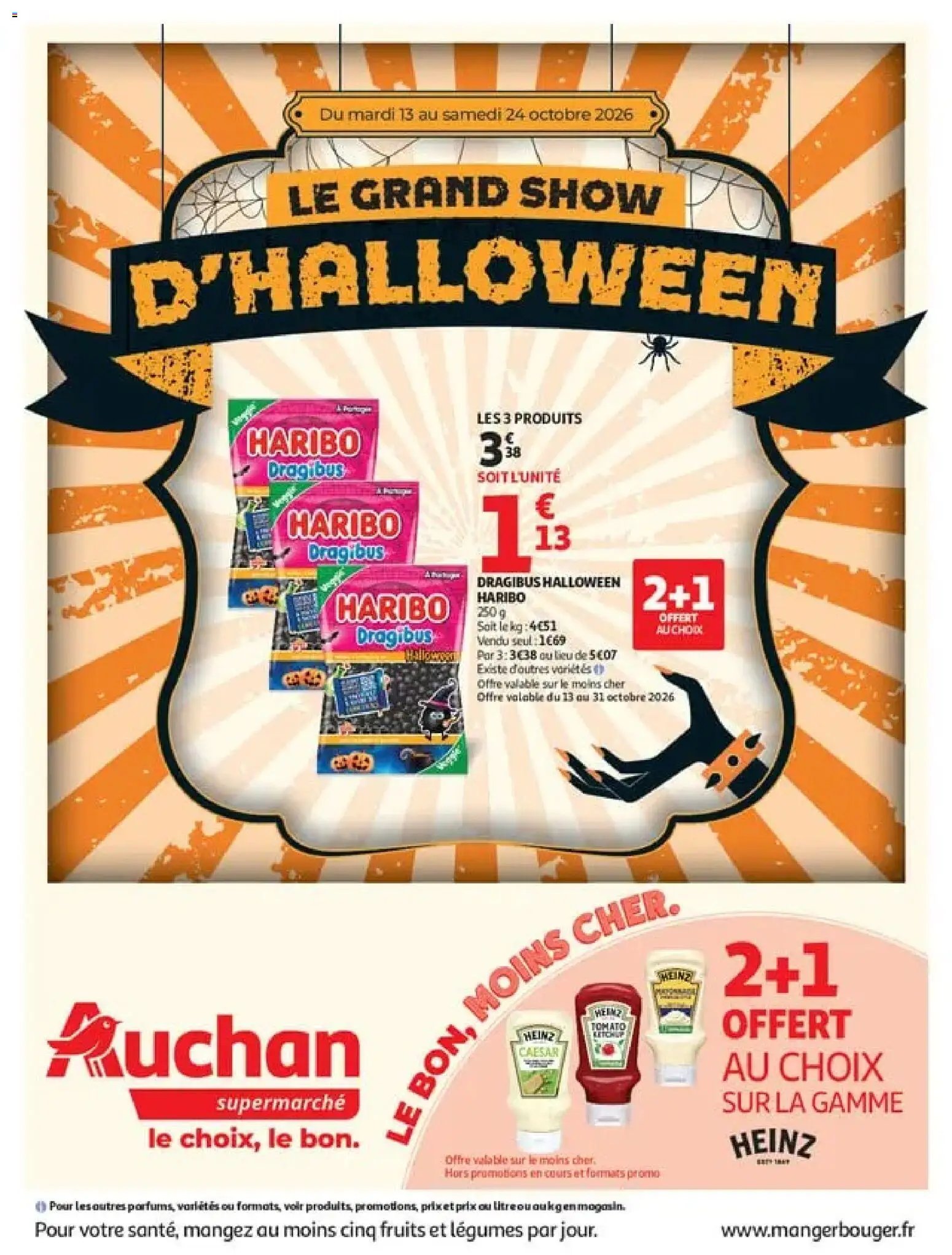 Auchan - Halloween supers
