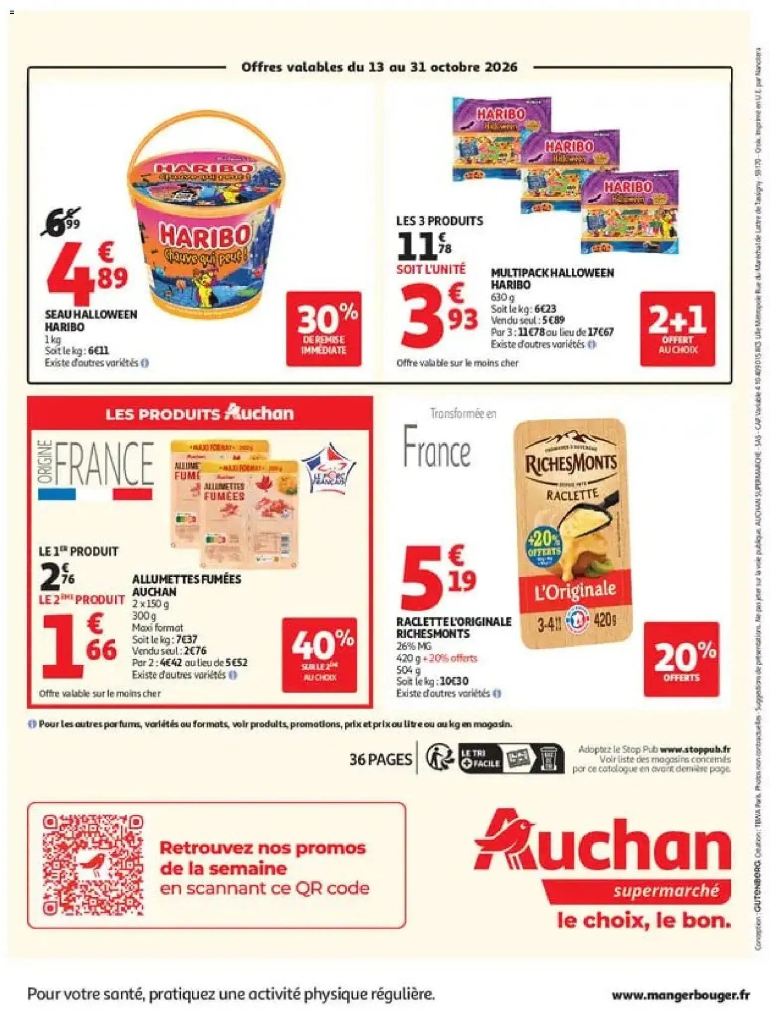 Auchan - Halloween supers