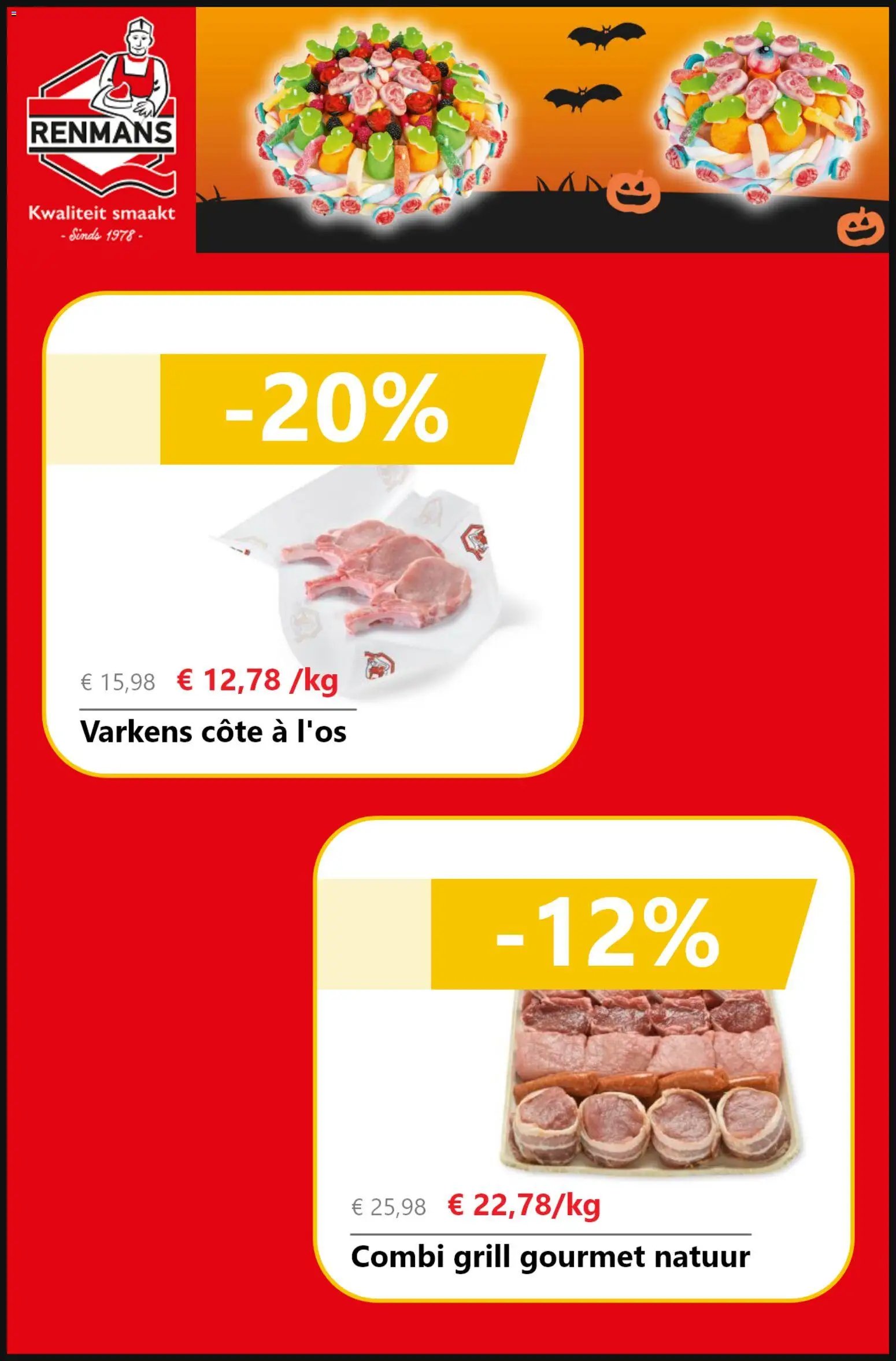 Renmans folder / publicité