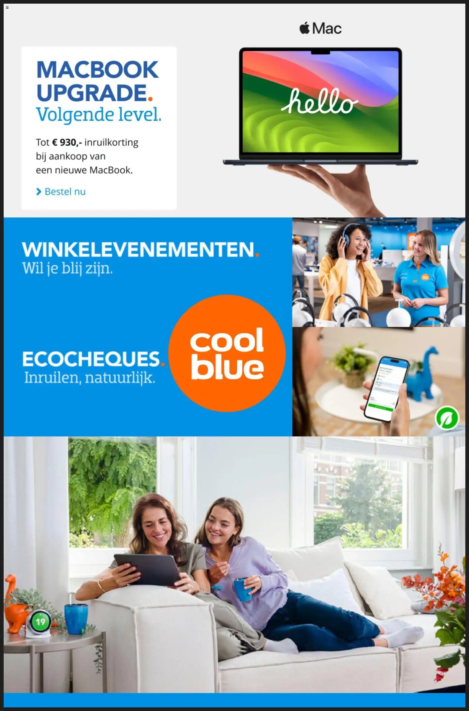 Coolblue folder / publicité