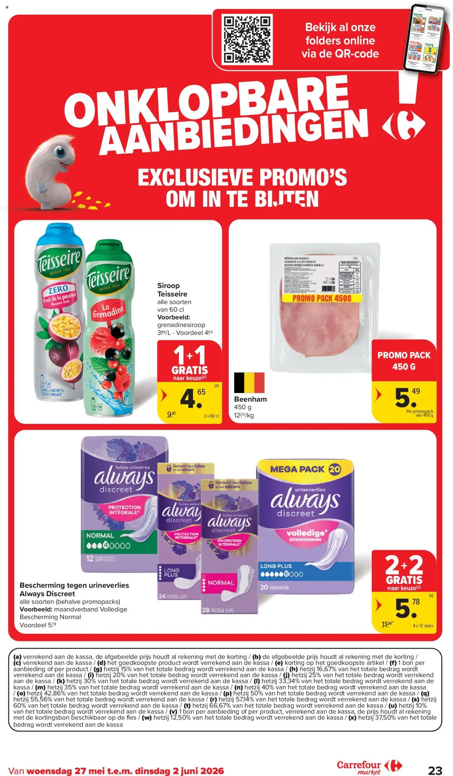 Carrefour folder Market