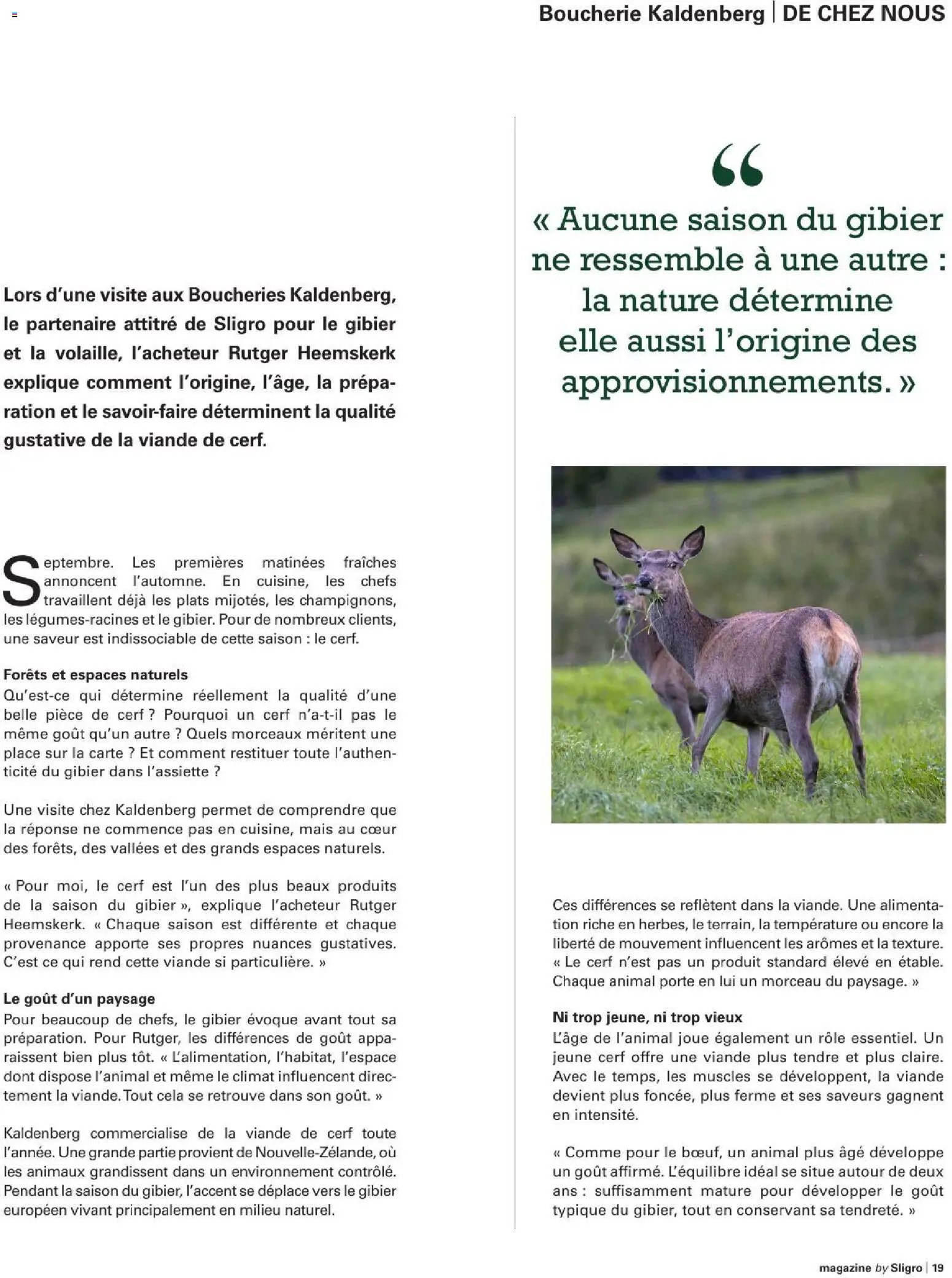 Sligro Magazine