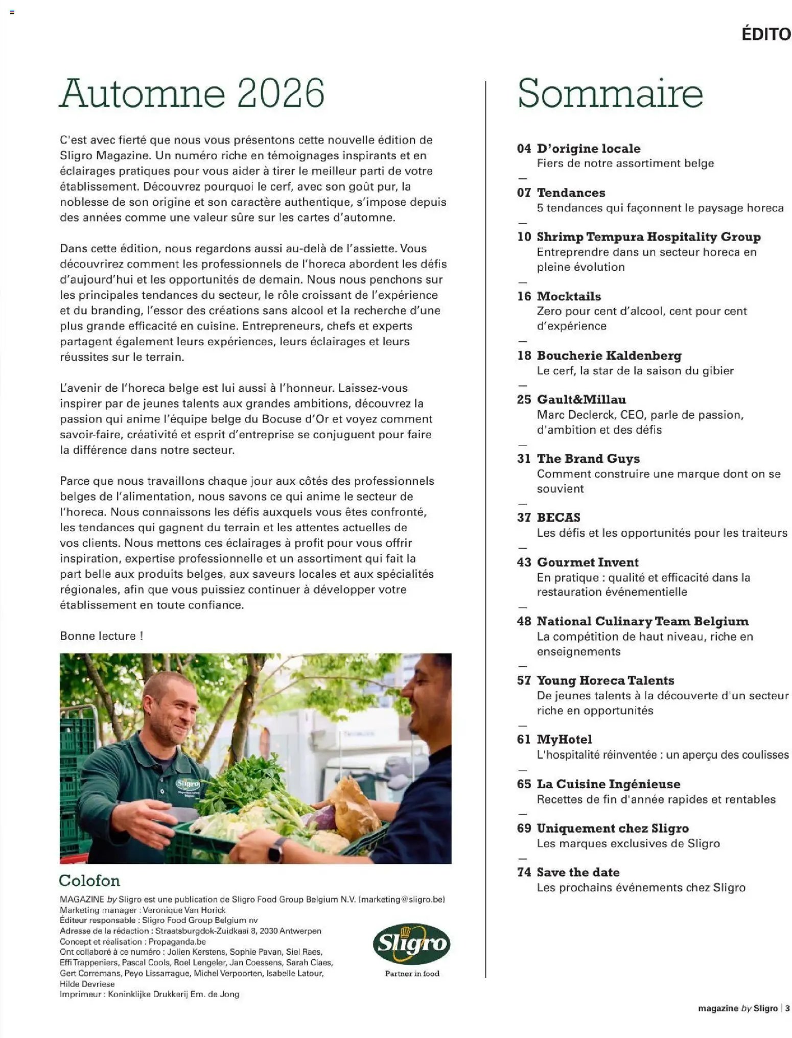 Sligro Magazine