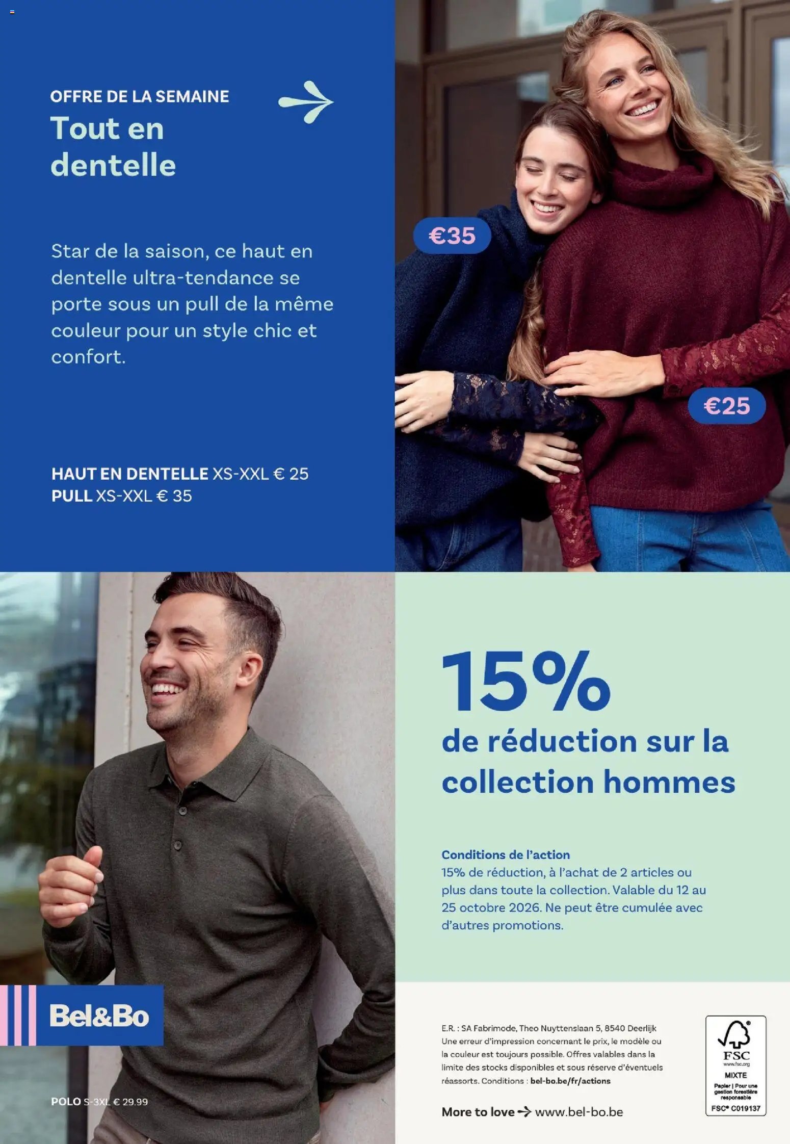 Bel&Bo publicité