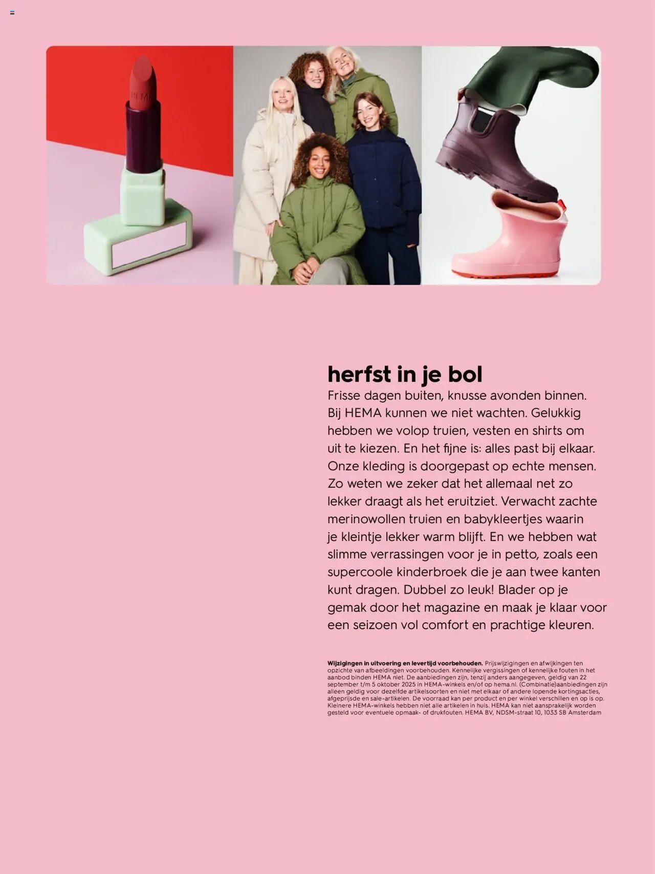 Hema folder / publicité (2025-09-22 - 2025-10-19)