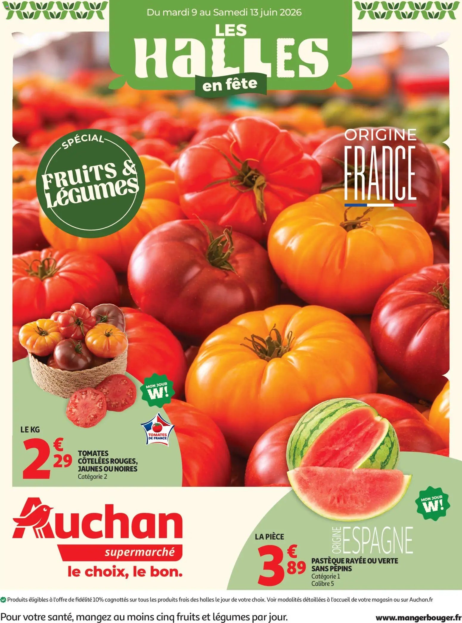 Auchan Halles & alcools supers