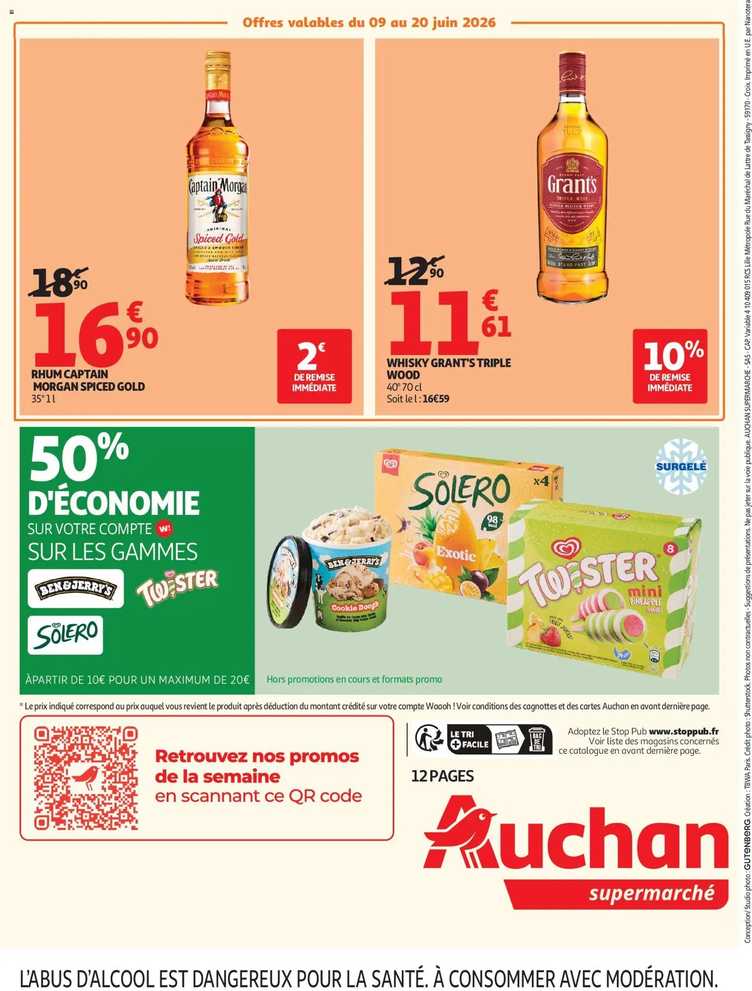 Auchan Halles & alcools supers